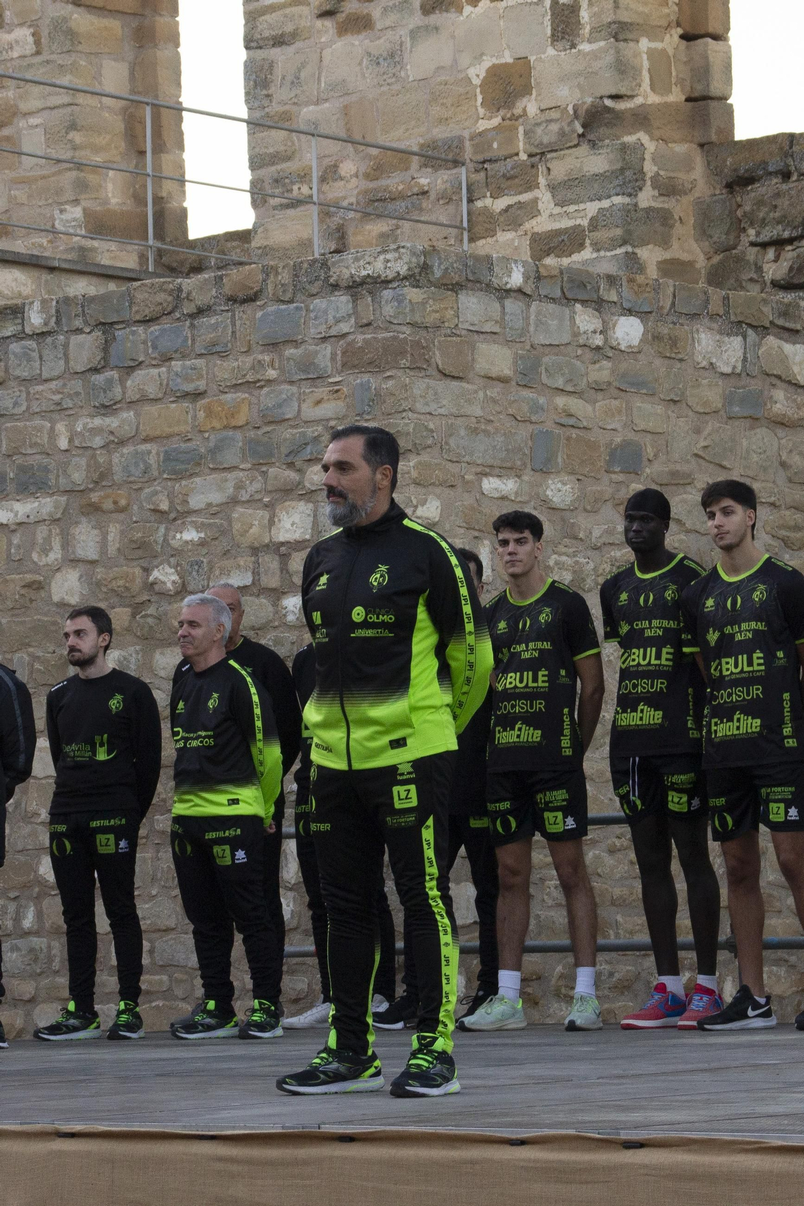 Presentación del Jaén Paraíso Interior FS en el Castillo de Sabiote, en imágenes