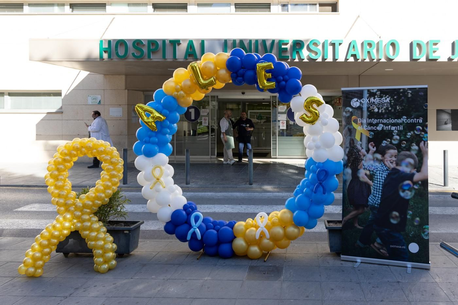 Celebración del día contra el Cáncer Infantil