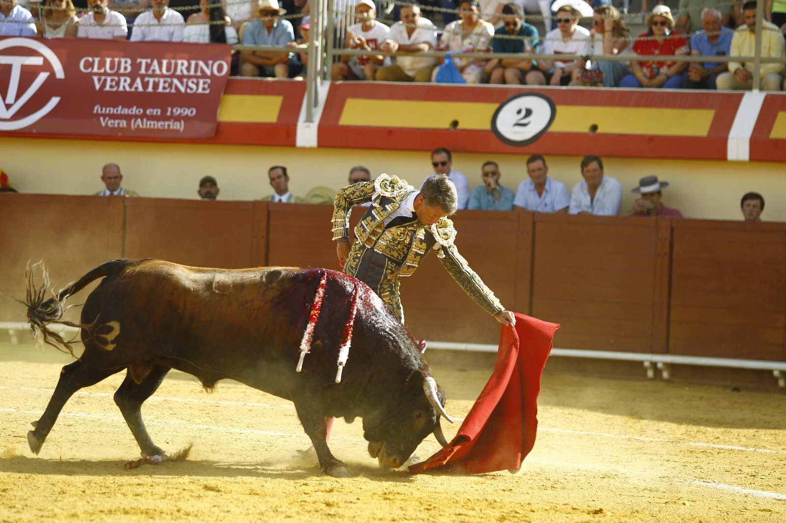 Imágenes de la corrida de Toros en Vera