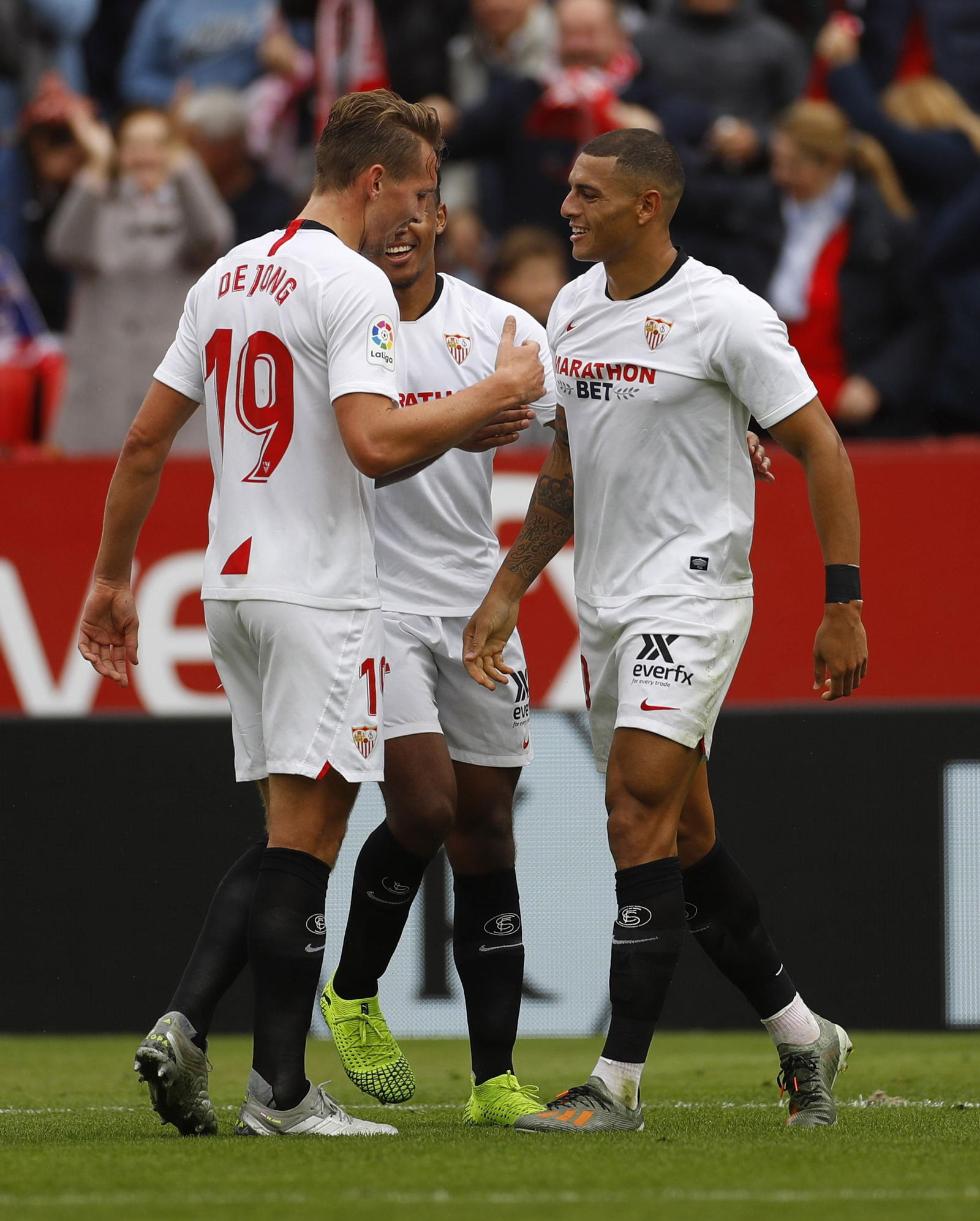 Las imágenes del Sevilla fc-Leganés