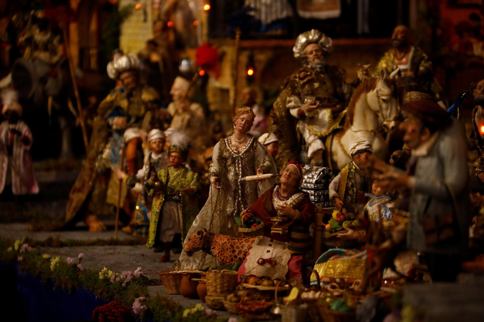 El impresionante belén napolitano de la ermita de la Alegría