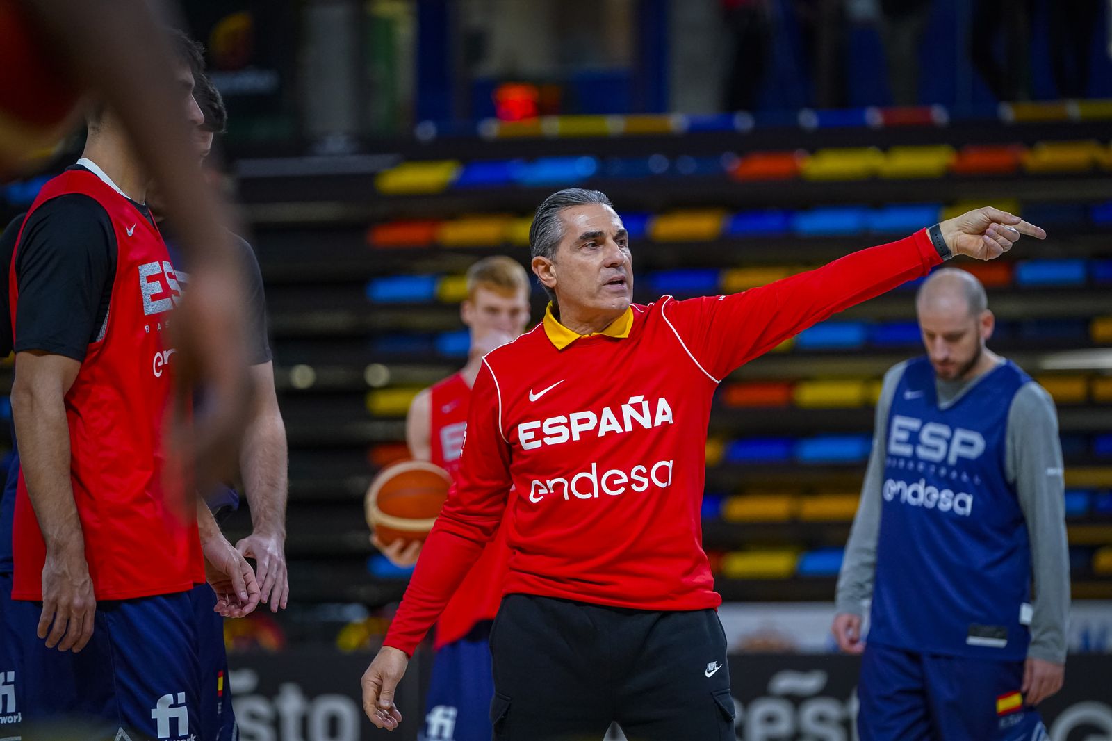Fotos: Los jugadores del Unicaja ya entrenan con España