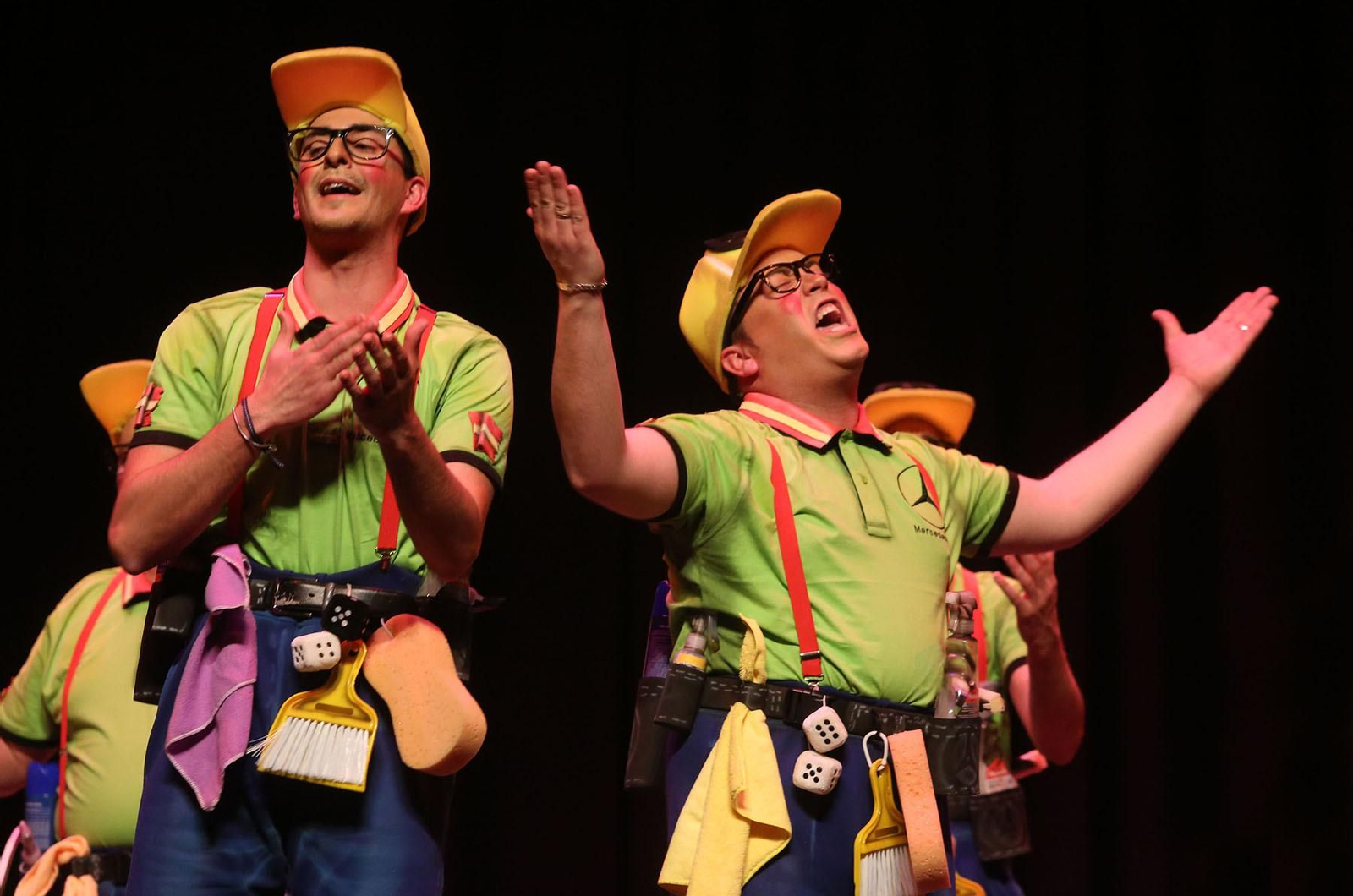 Cuarto día de preliminares del Carnaval Colombino en imágenes