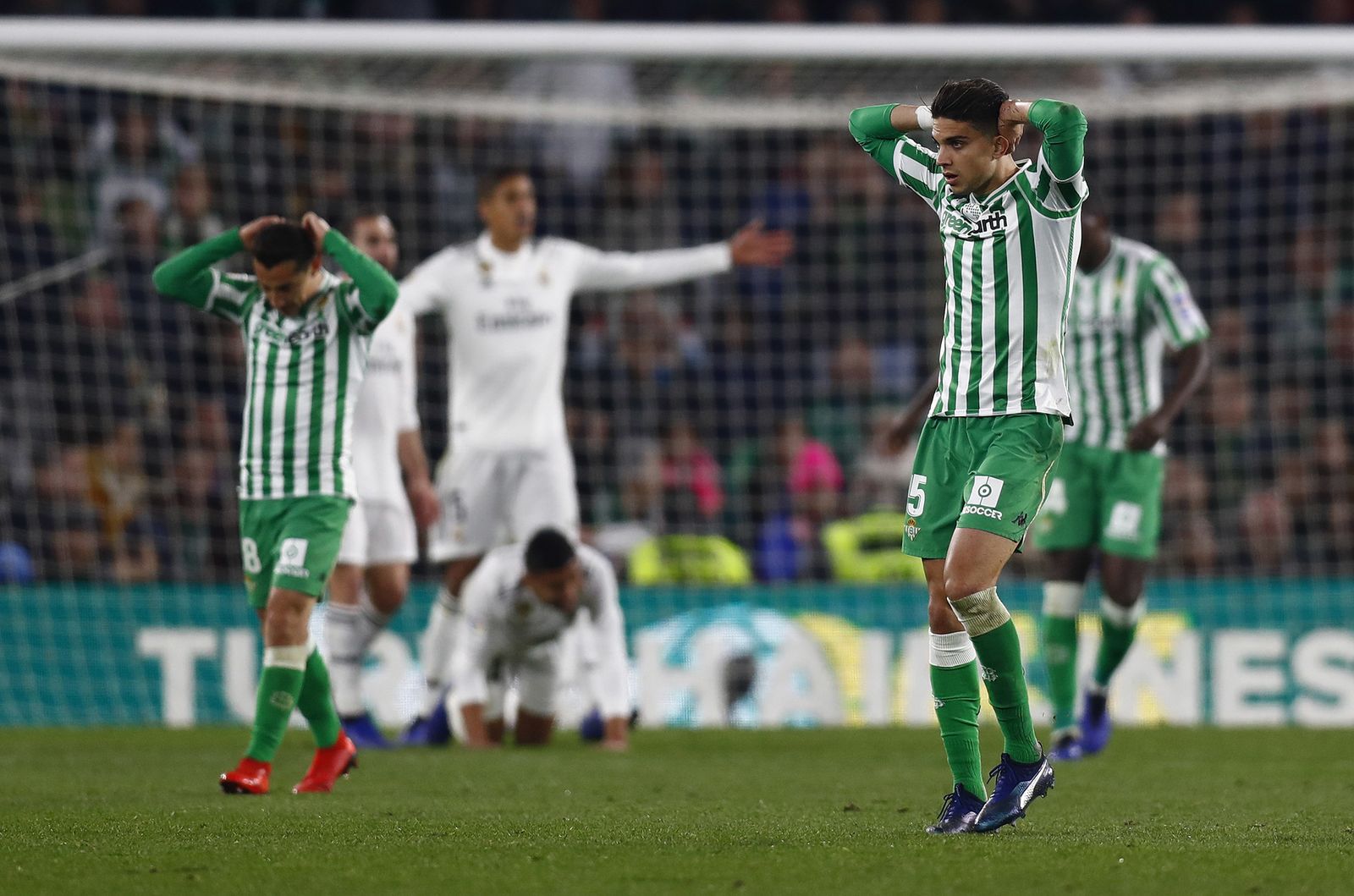 El Betis-Real Madrid, en imágenes