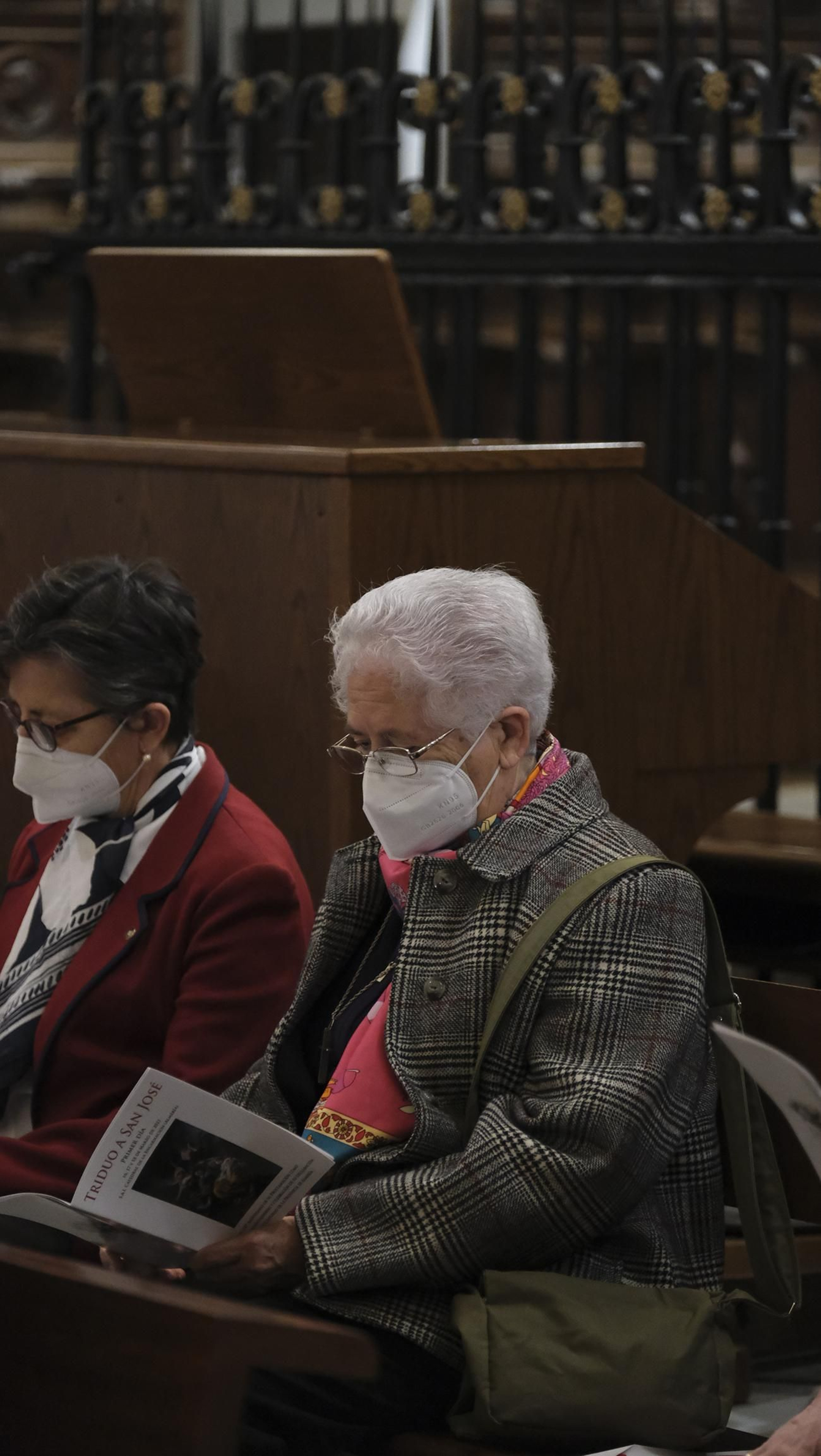 Fotogalería triduo en honor a San José. Catedral de Almería