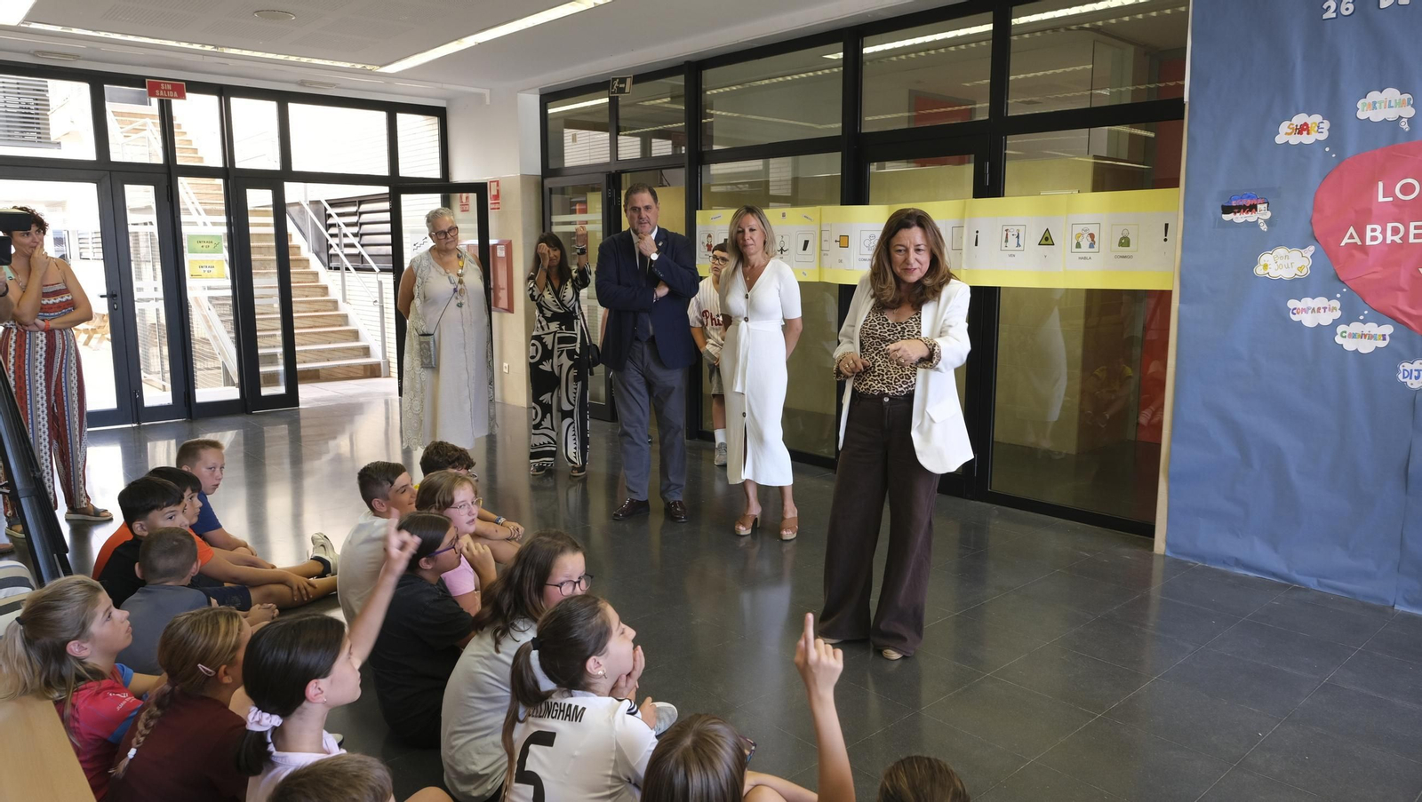 Día Europeo de las Lenguas en el CEIP Posidonia de Roquetas de Mar, en imágenes