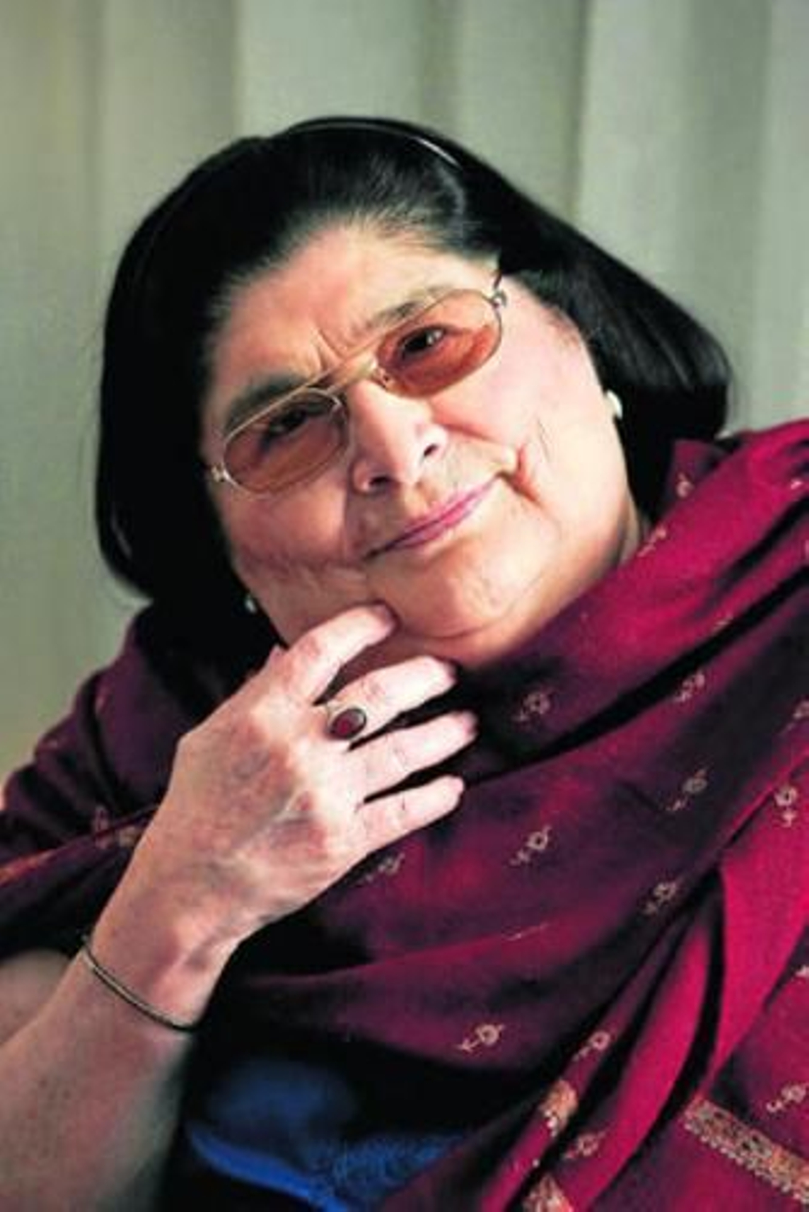 Mercedes Sosa en un concierto en Chile hace dos años.