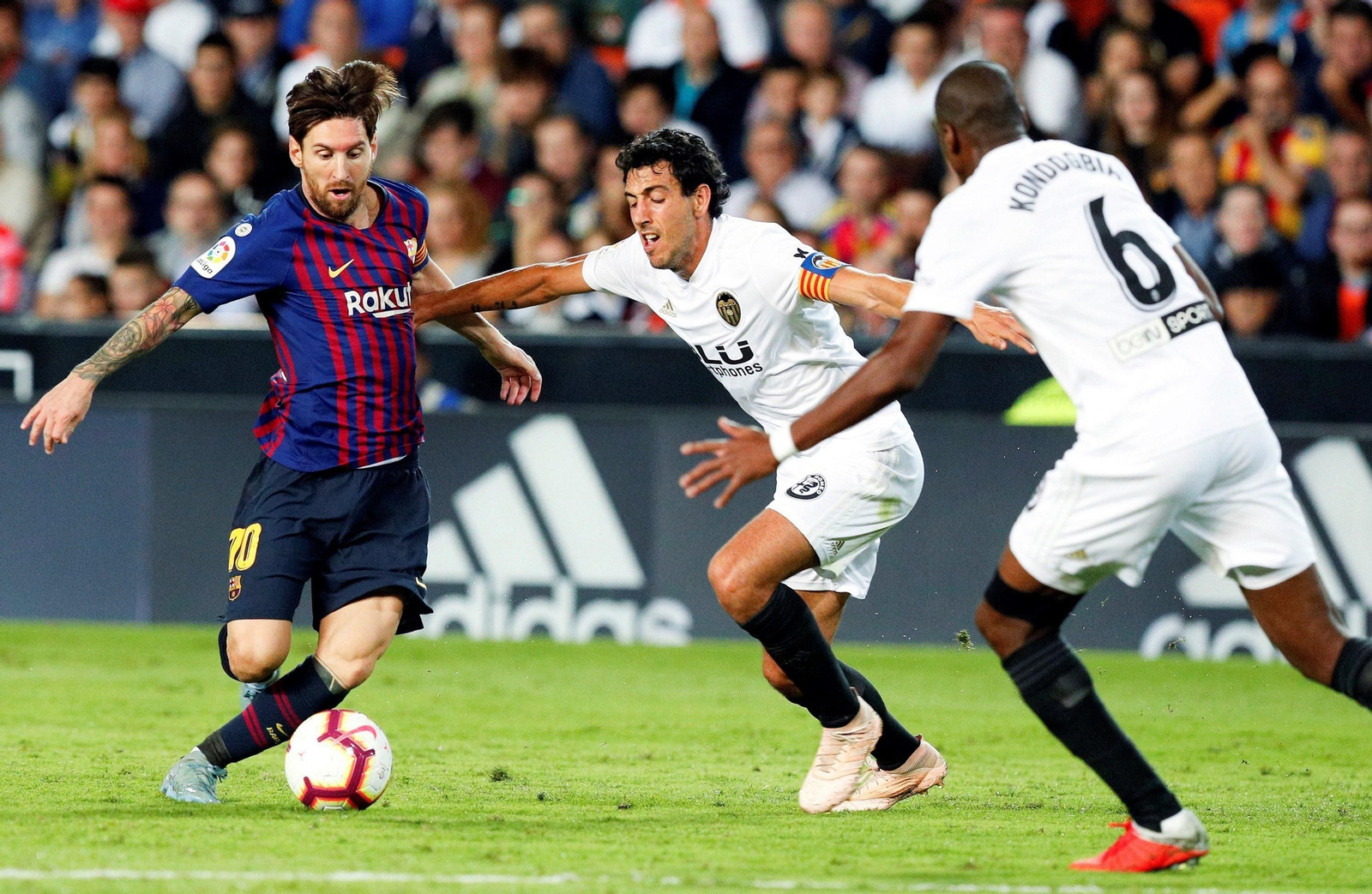 Las imágenes del Valencia-Barcelona