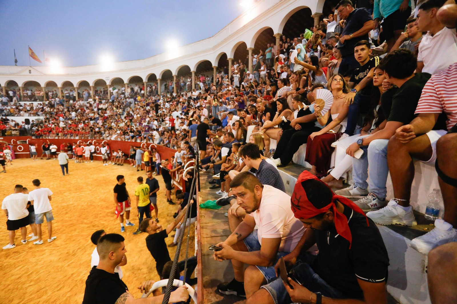Fotos del Toro del Aguardiente en San Roque