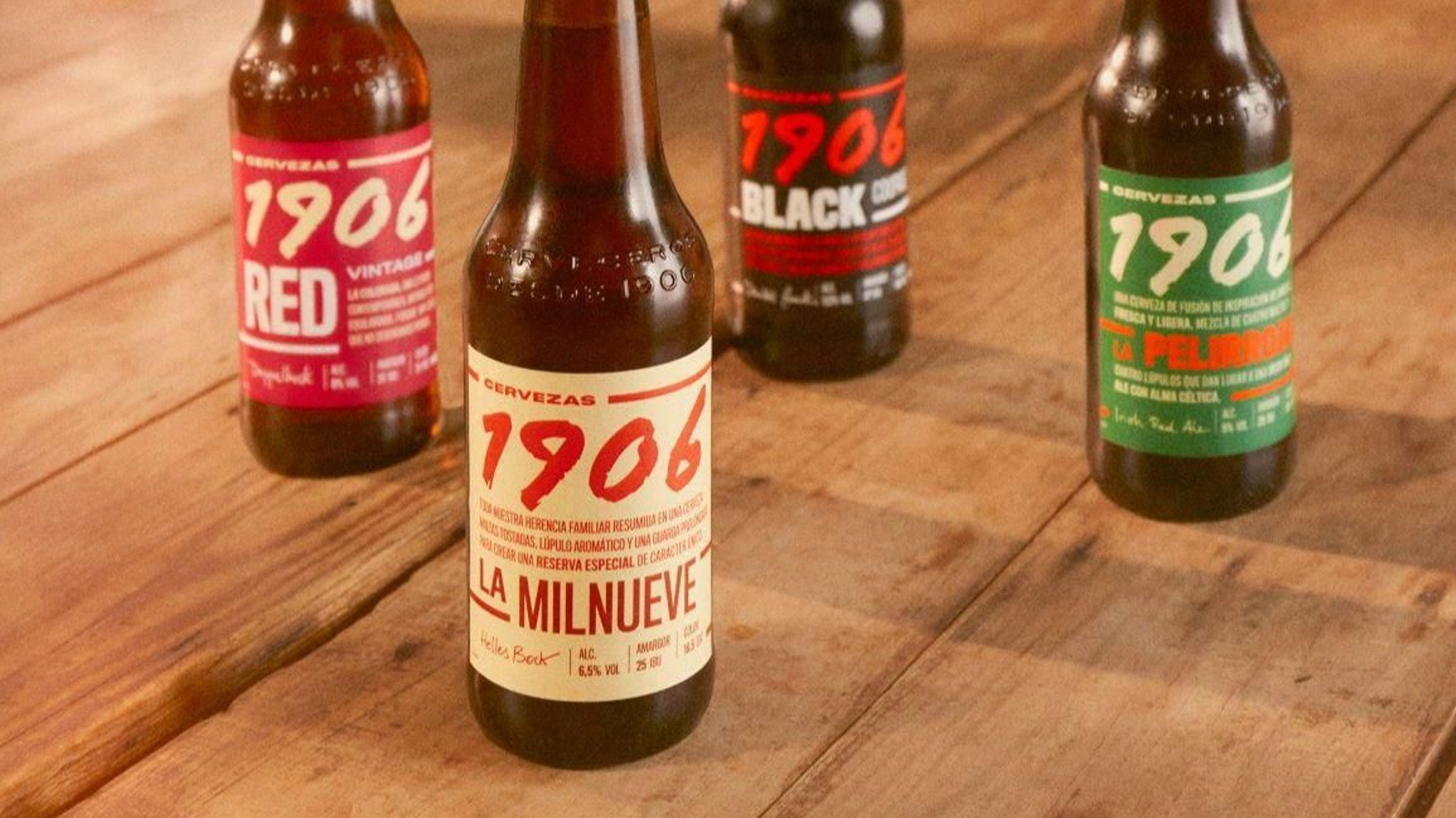 Gama de cervezas 1906 Gama de cervezas 1906