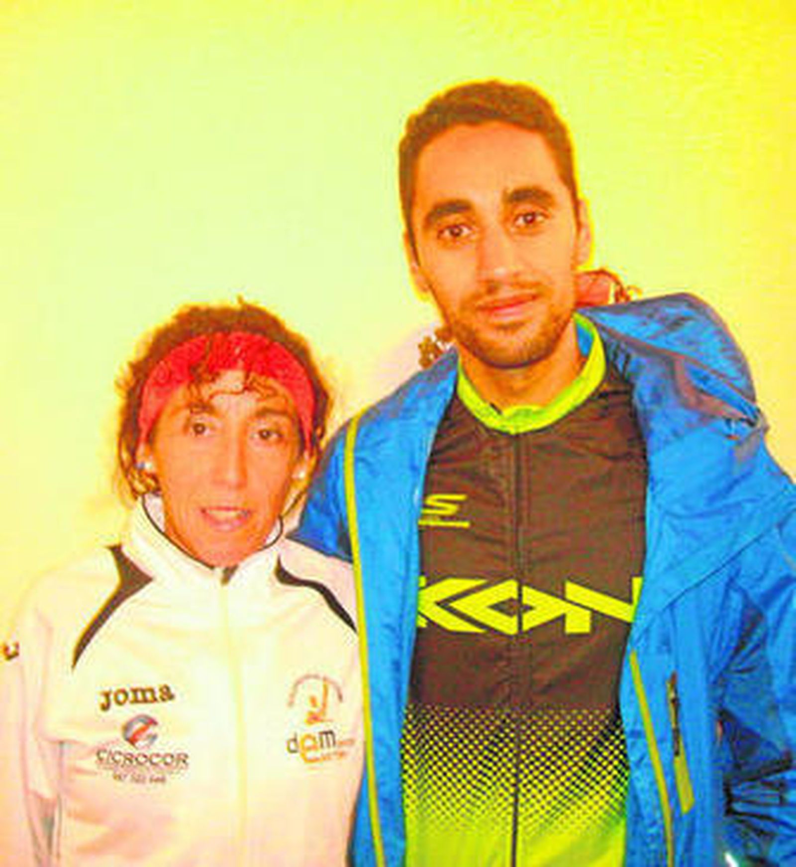 María Belmonte y Anouar Dabab, los ganadores en Trigueros.