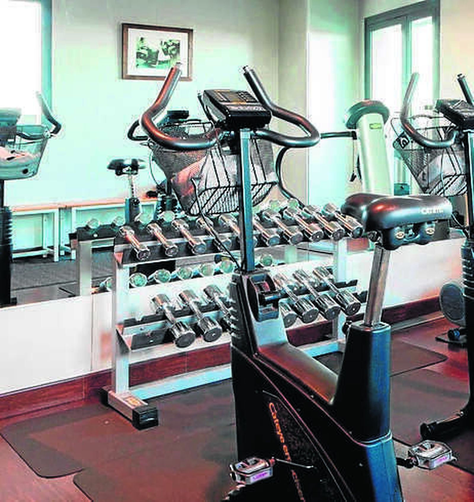 El Fitness Room está perfectamente equipado.