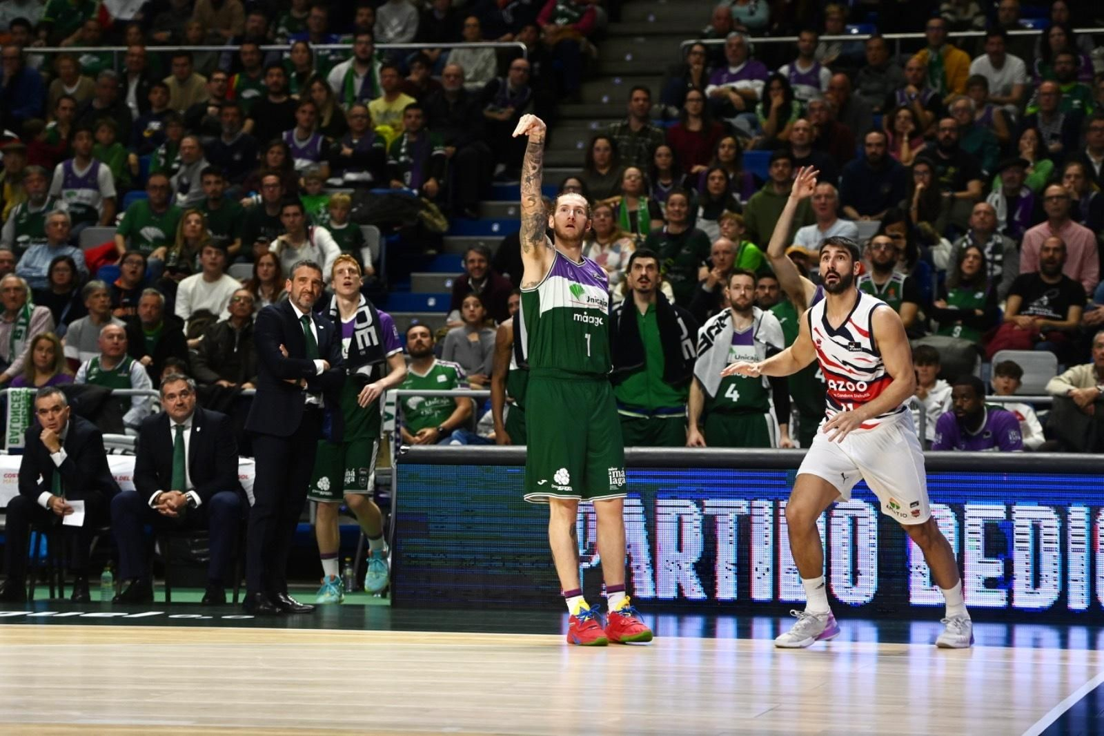 El Unicaja - Cazoo Baskonia, en imágenes