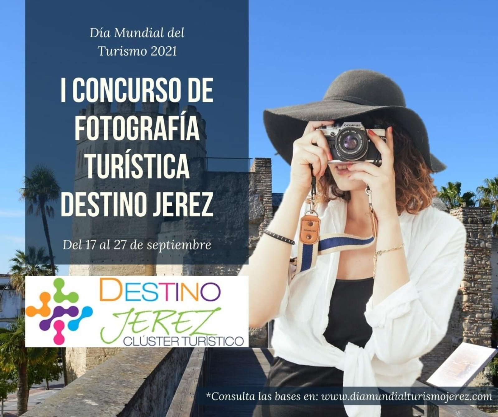 Cartel del concurso de fotografía convocado por el Clúster Turístico Destino Jerez.