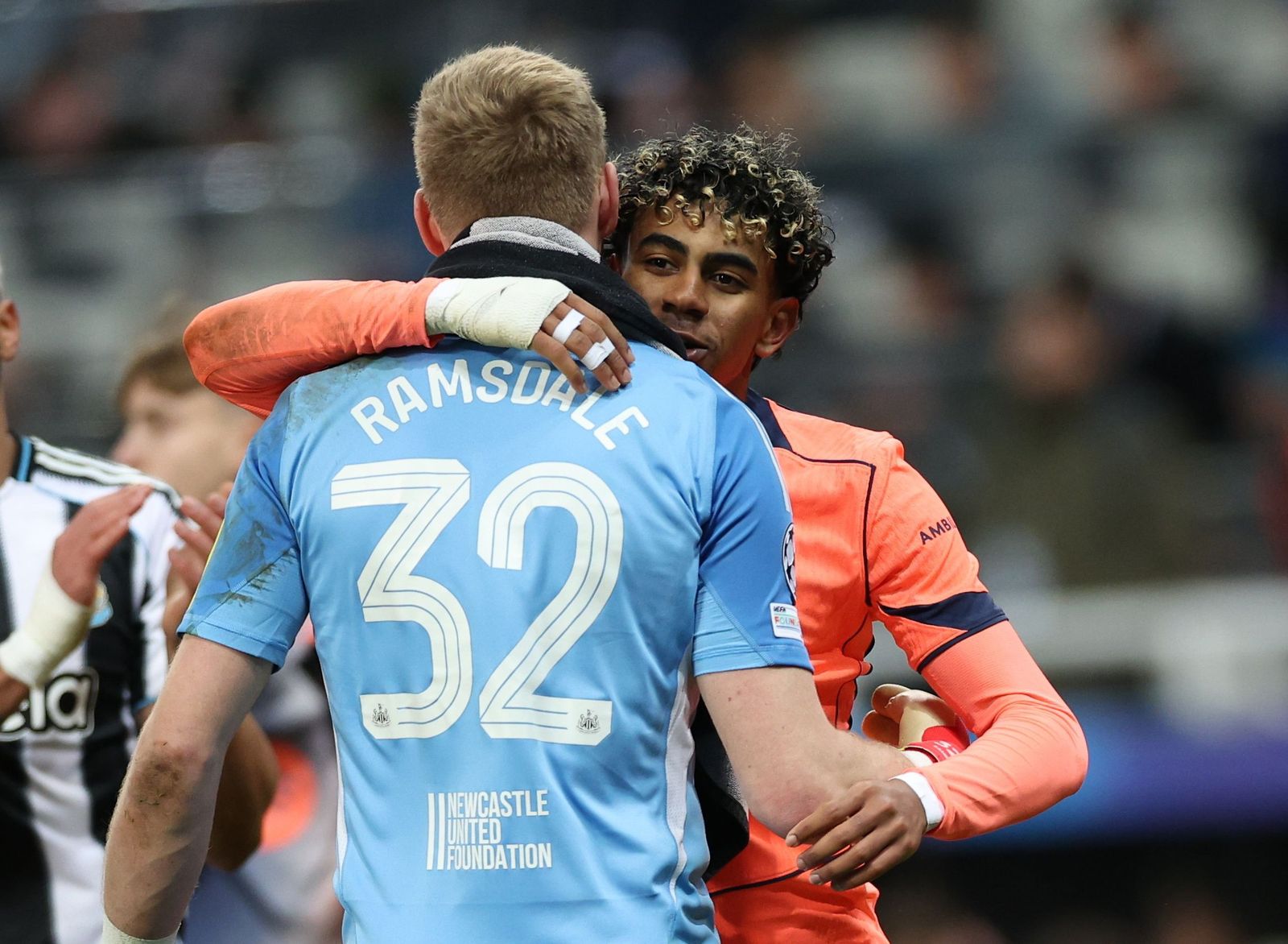 Las fotos del Newcastle-Barcelona