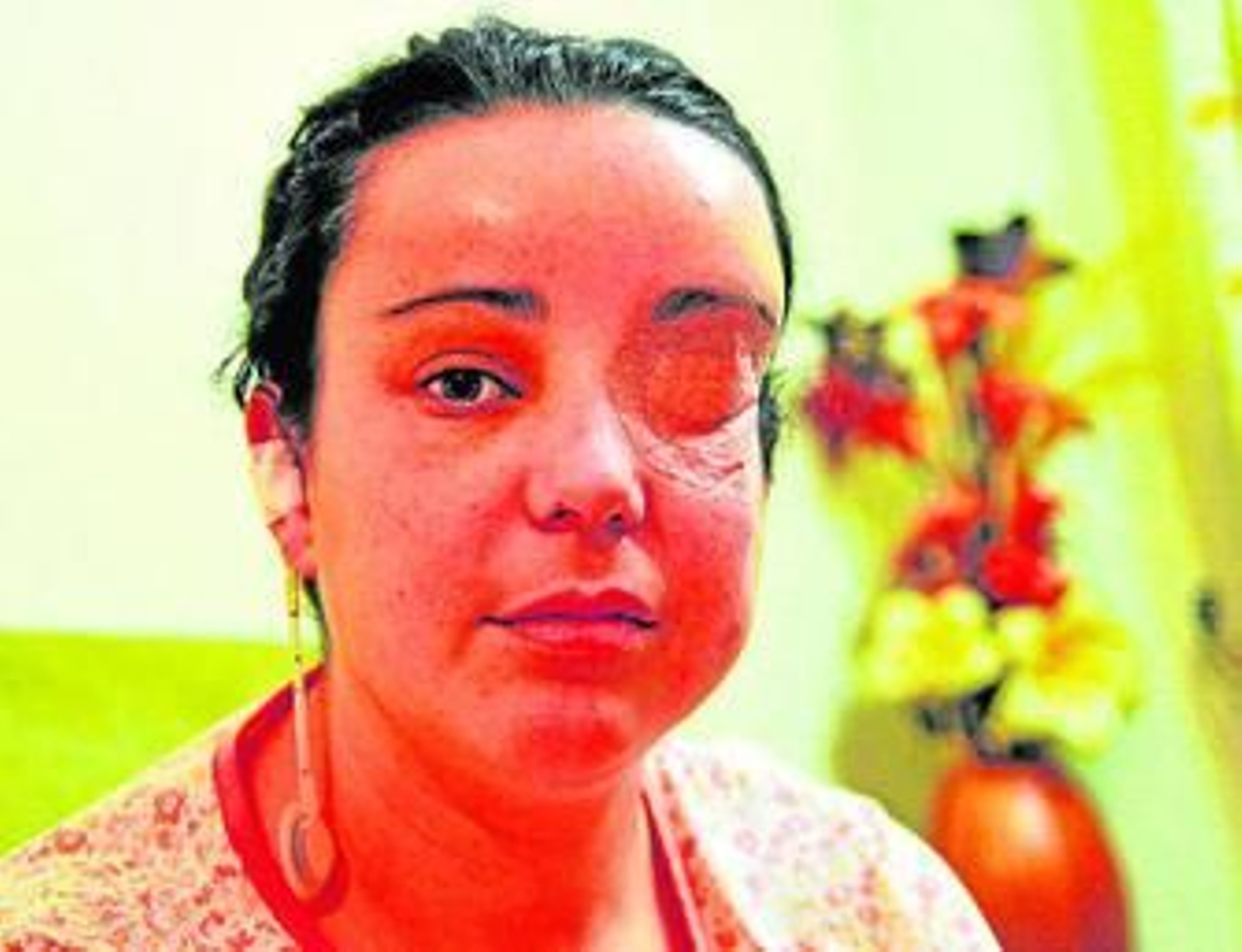 Rocío Vázquez, en su domicilio, en una imagen del pasado septiembre.