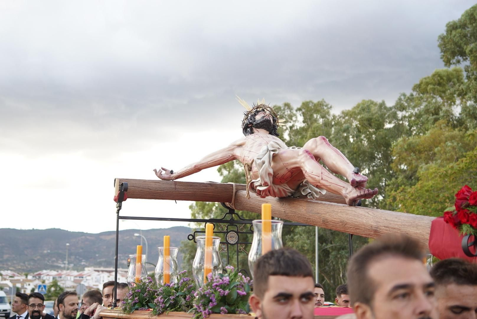 Vía Crucis de la Hermandad de la Conversión.