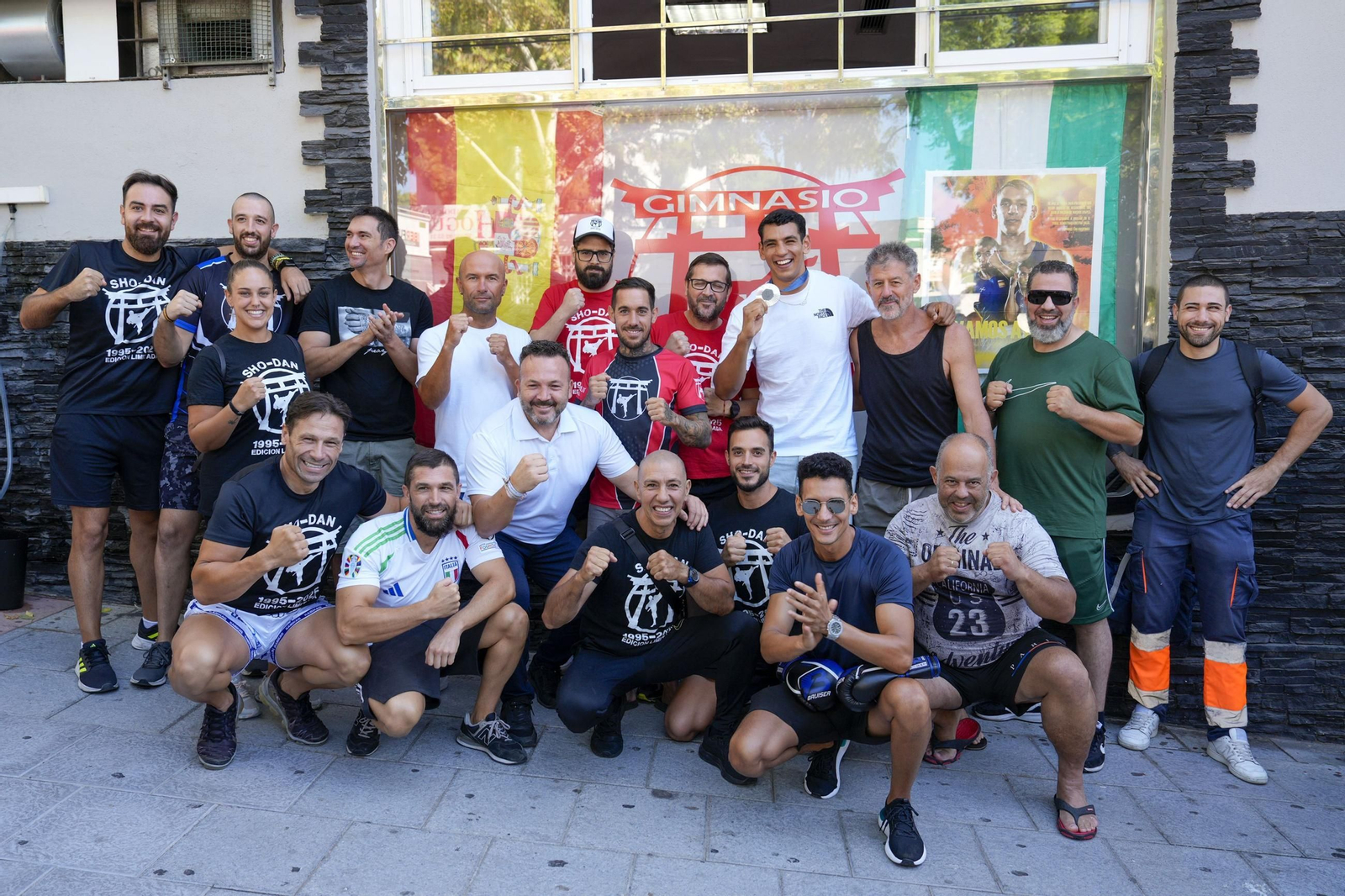 Ayoub Ghadfa, en su primer gimnasio en Marbella.
