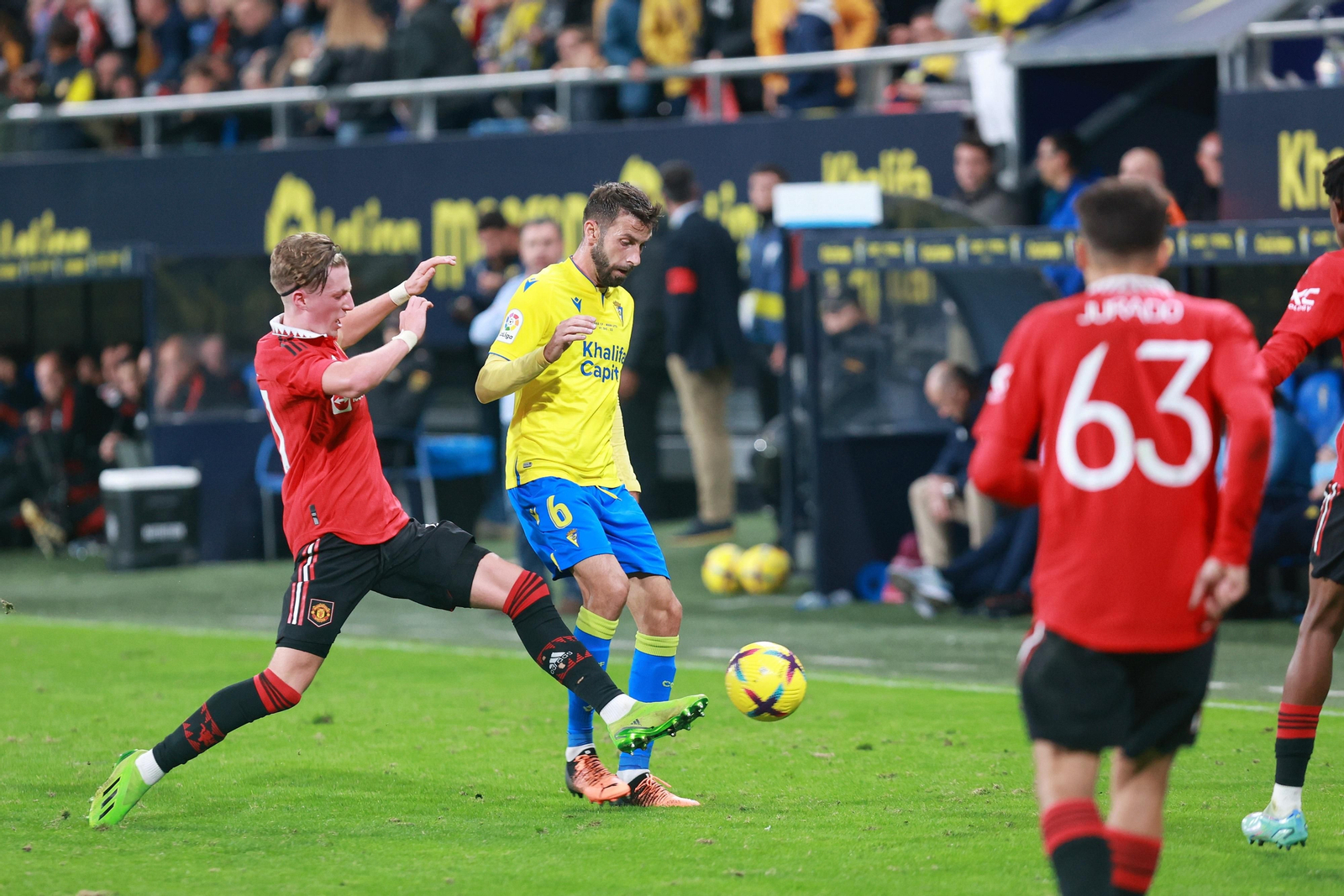 Las imágenes del Cádiz CF-Manchester United