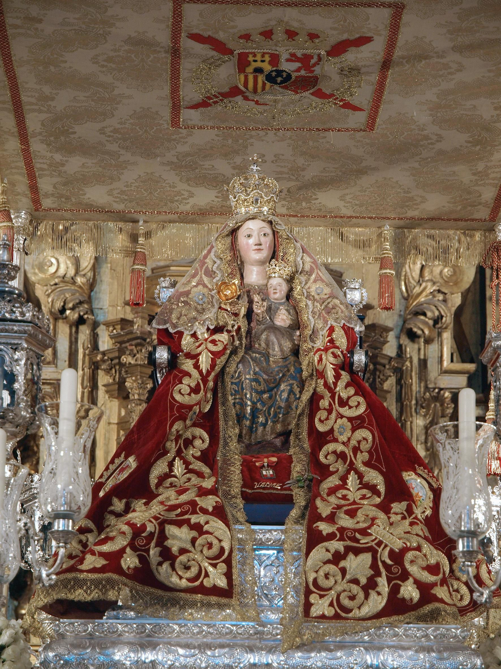 La Virgen de Valme en la procesión de 2012.