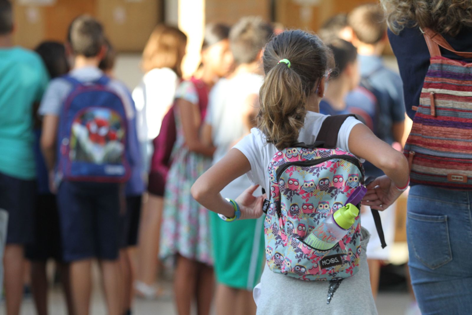 la vuelta al cole en los colegios de Huelva en Imágenes