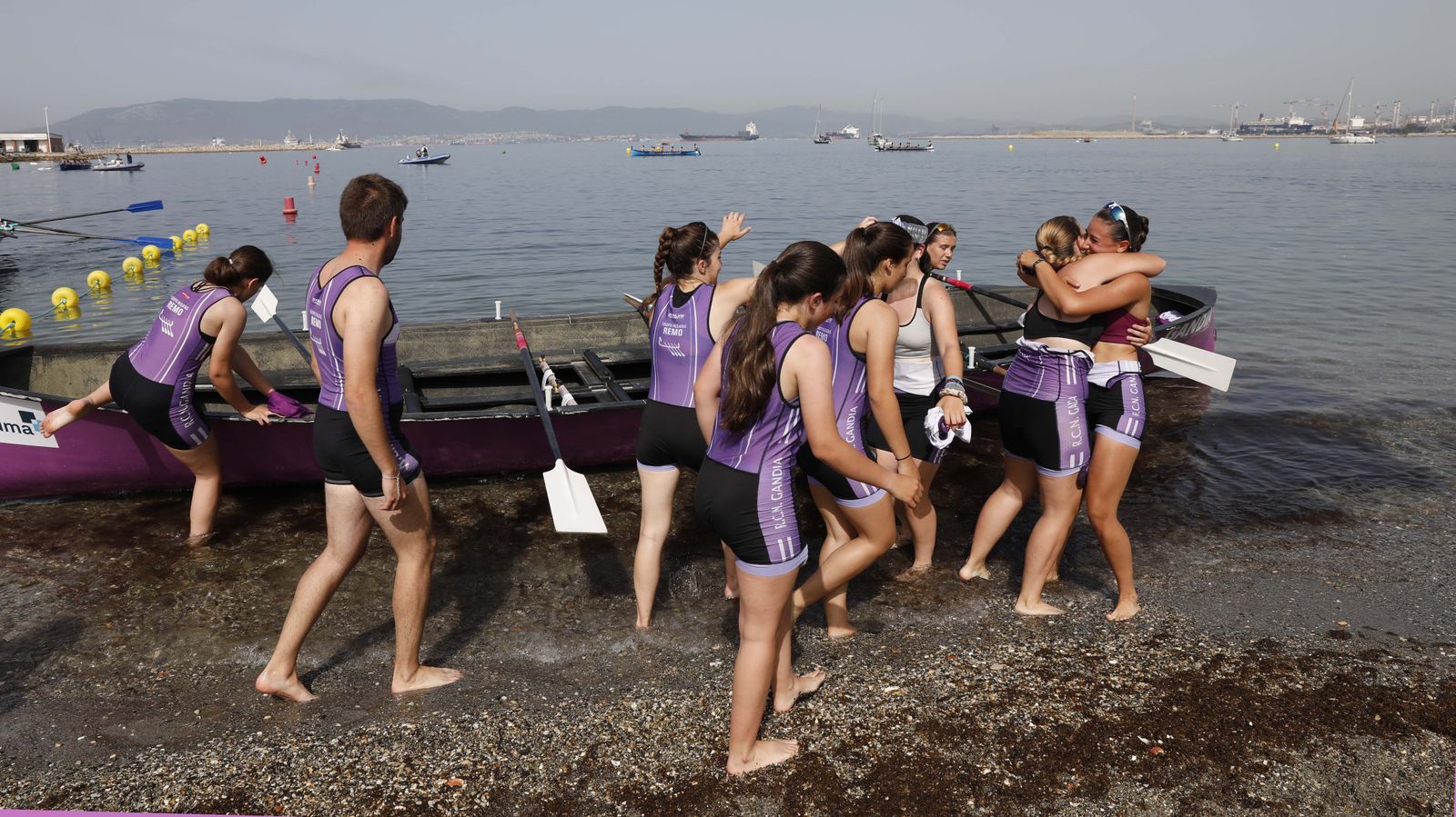 Las fotos de la tercera jornada del Campeonato de España de Remo en banco fijo, en La Línea