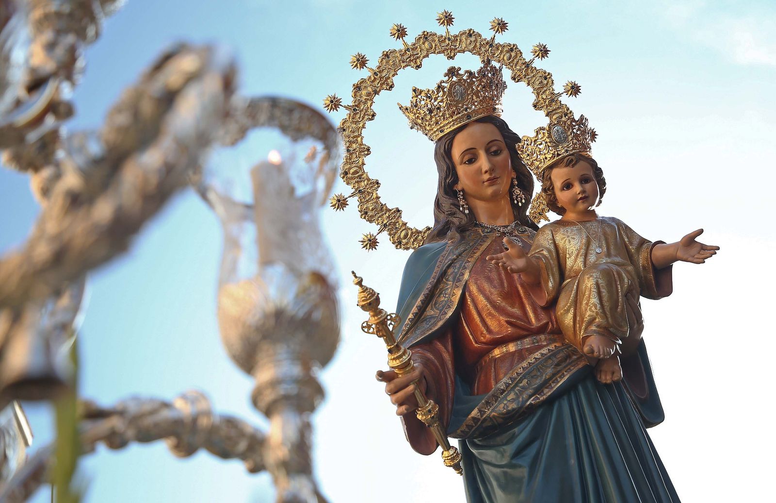 Fotos de la procesión de María Auxiliadora en Algeciras