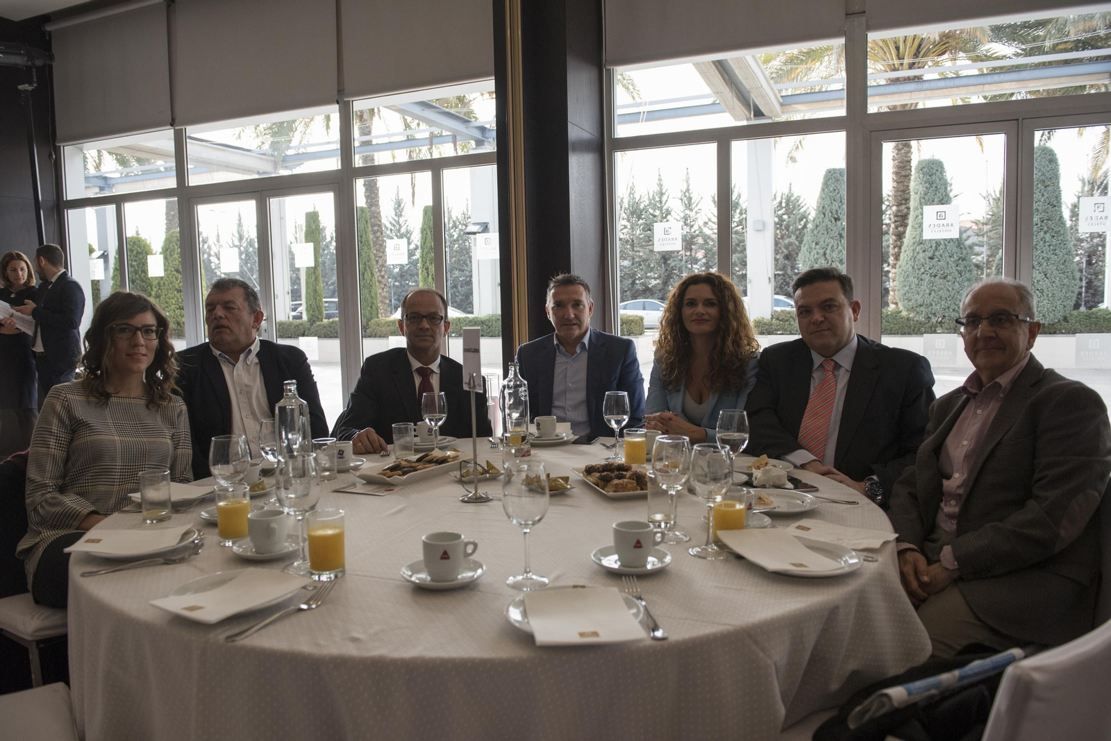 Estefanía Lucena, Juan Lucena, Ángel López, Patricio Corral, María Dolores Moreno, Miguel Ángel Rodríguez Pinto y Carlos Batles.