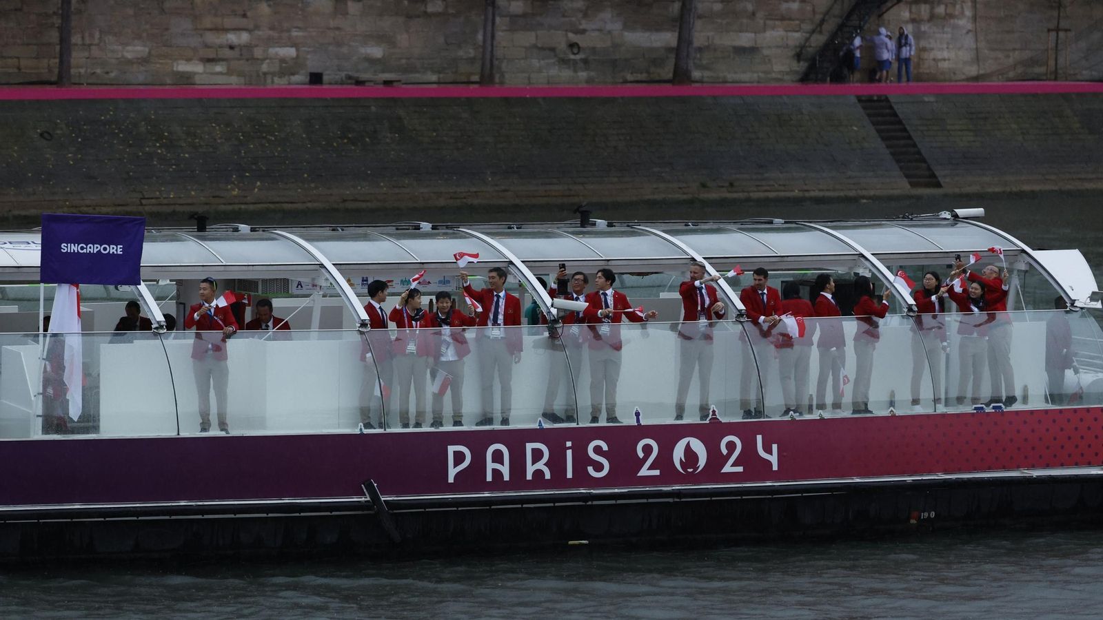 Las fotos de la ceremonia de inauguración de los Juegos Olímpicos de París 2024