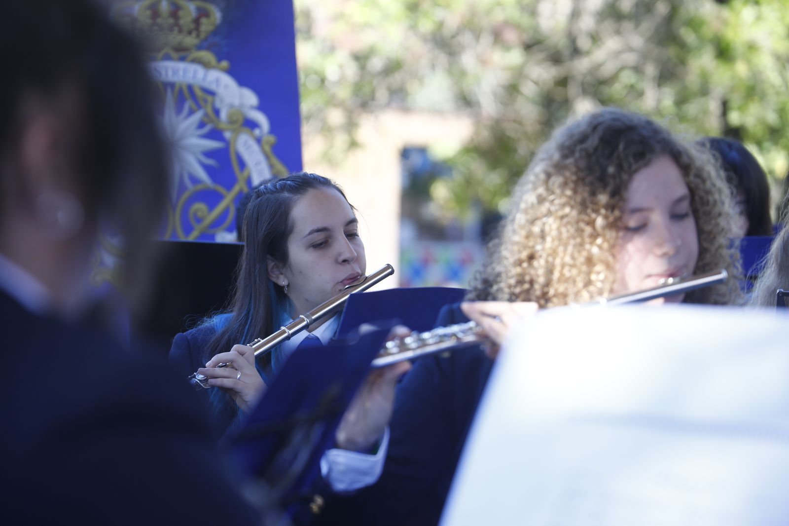 La banda de música de la Estrella inaugura Viento Joven en el quiosco de La Victoria de Córdoba