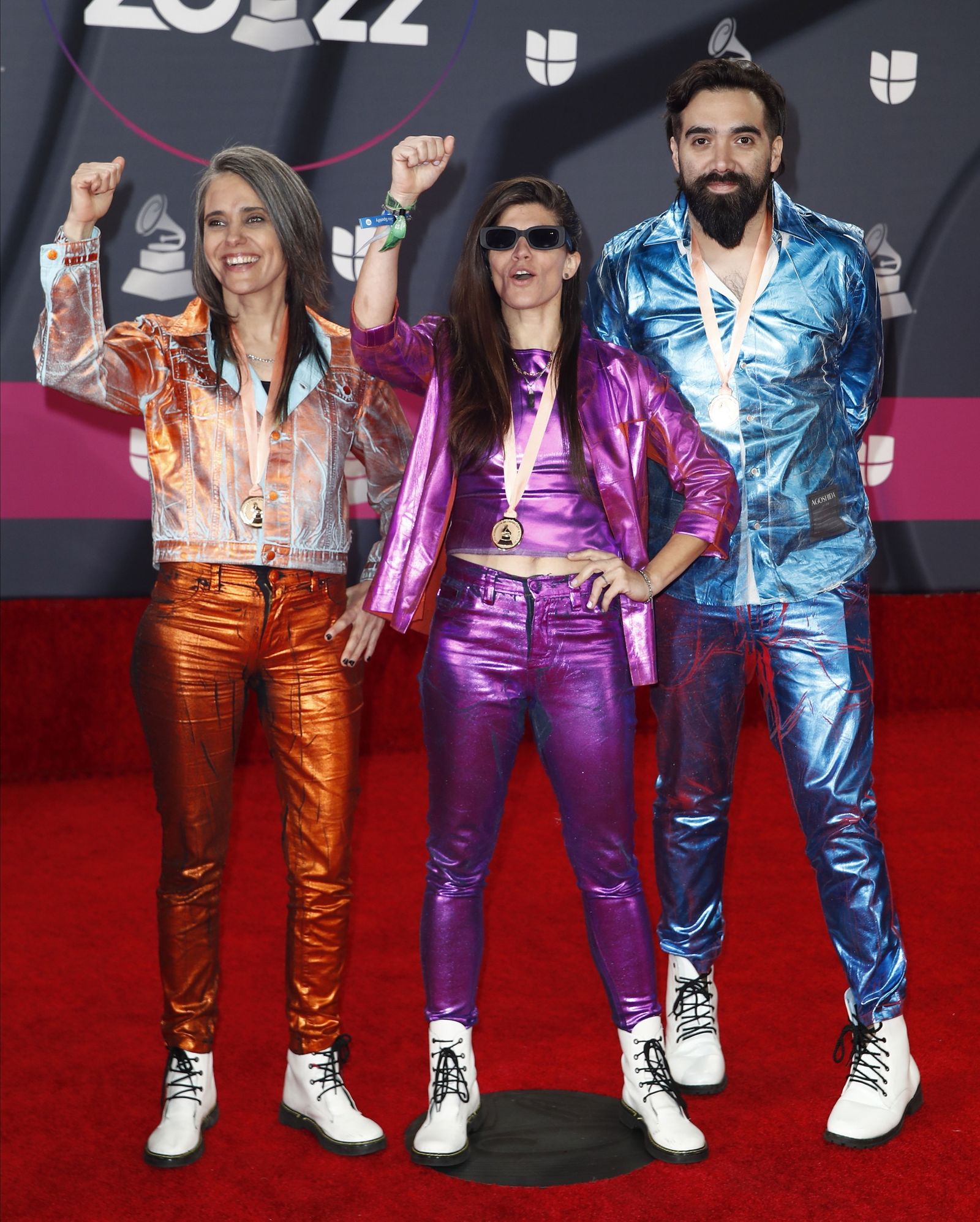 La alfombra roja de los Grammy latinos