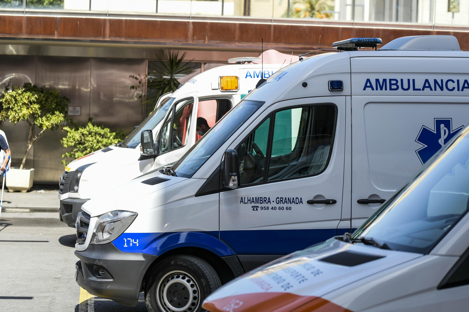 Imagen de archivo de ambulancias