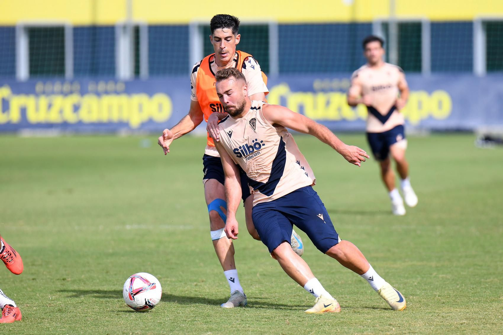 Ontiveros en una sesión en El Rosal.