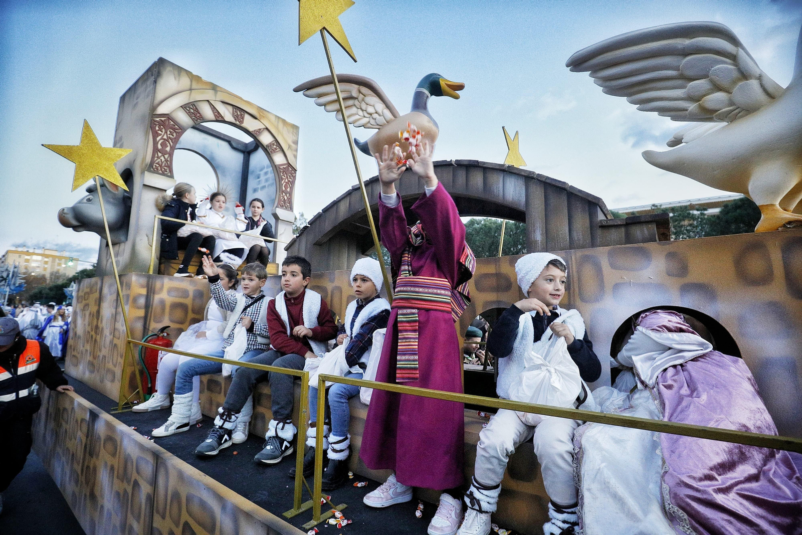 La Cabalgata de Reyes Magos de San Fernando, en imágenes