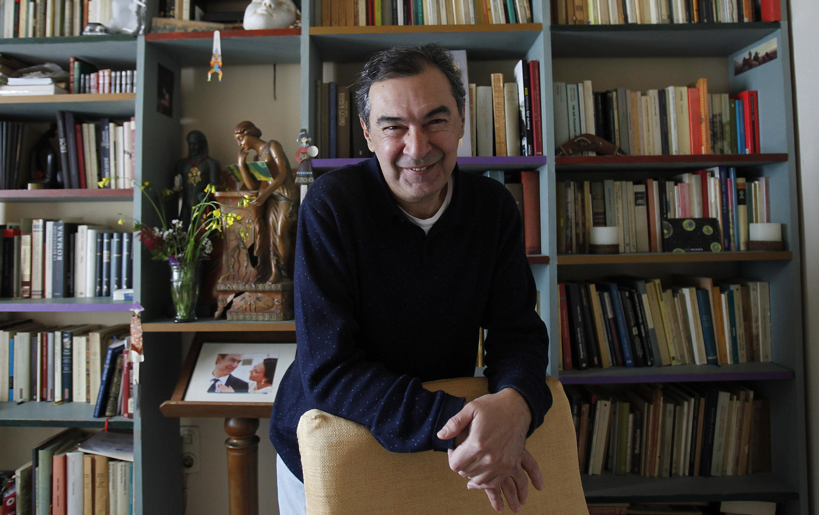 José Luis Rodríguez del Corral, en su domicilio.