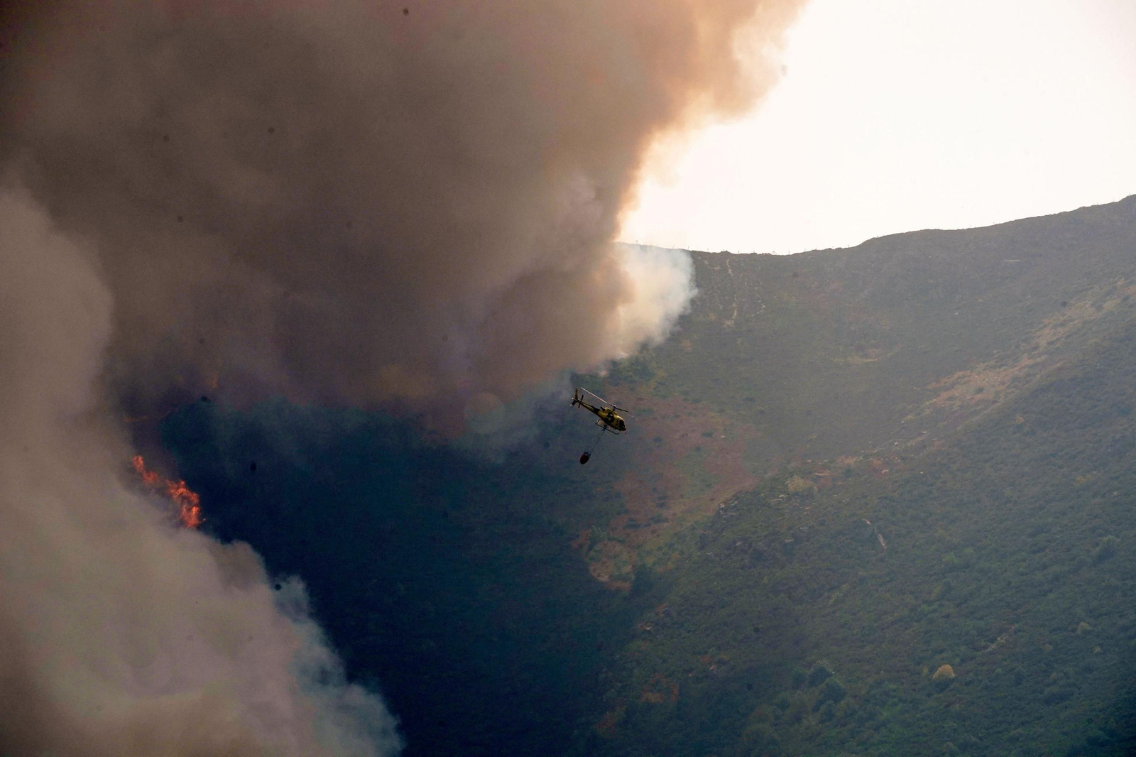 Incendio en Asturias