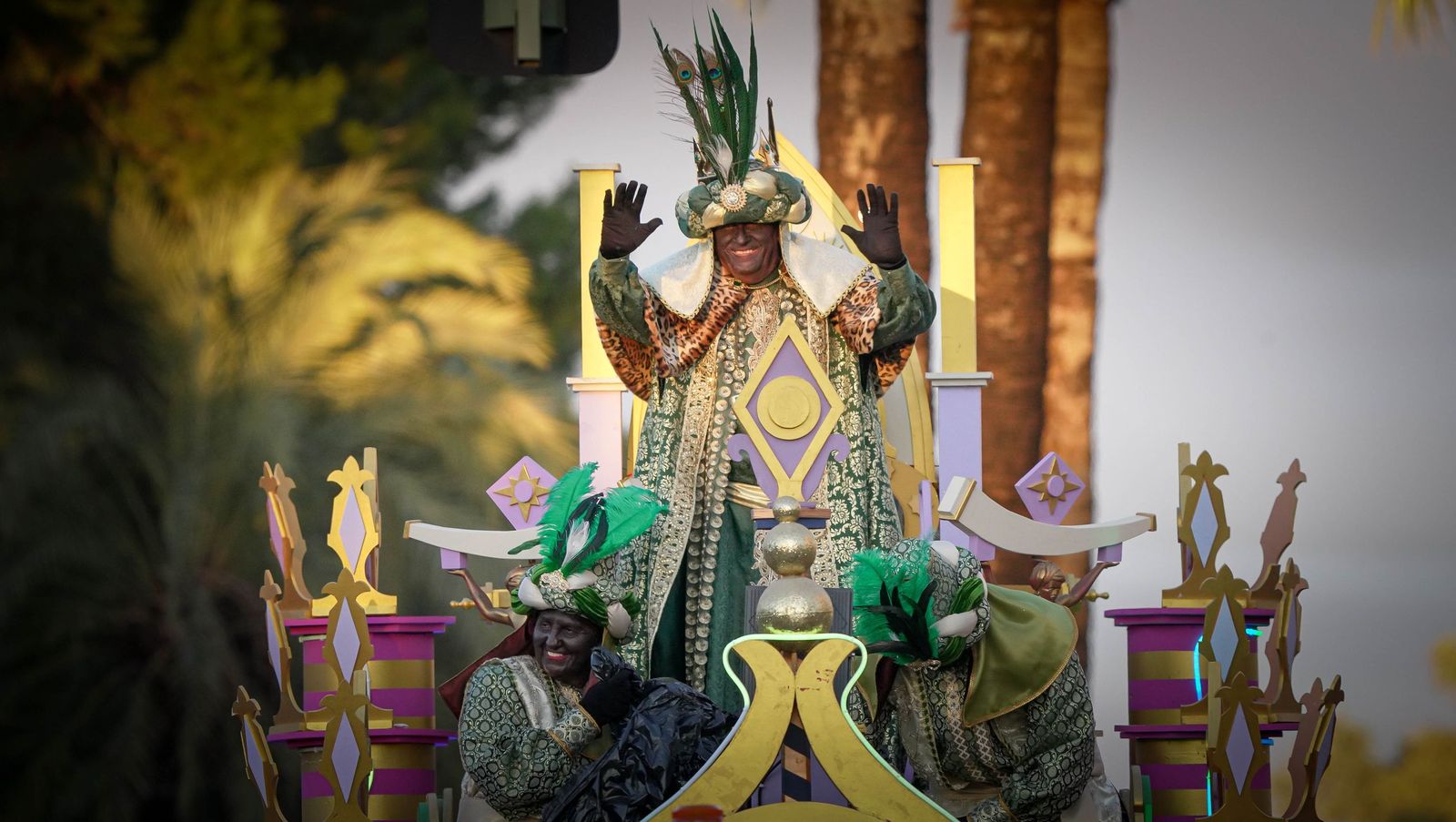 Imágenes de la cabalgata de Reyes Magos en Jerez