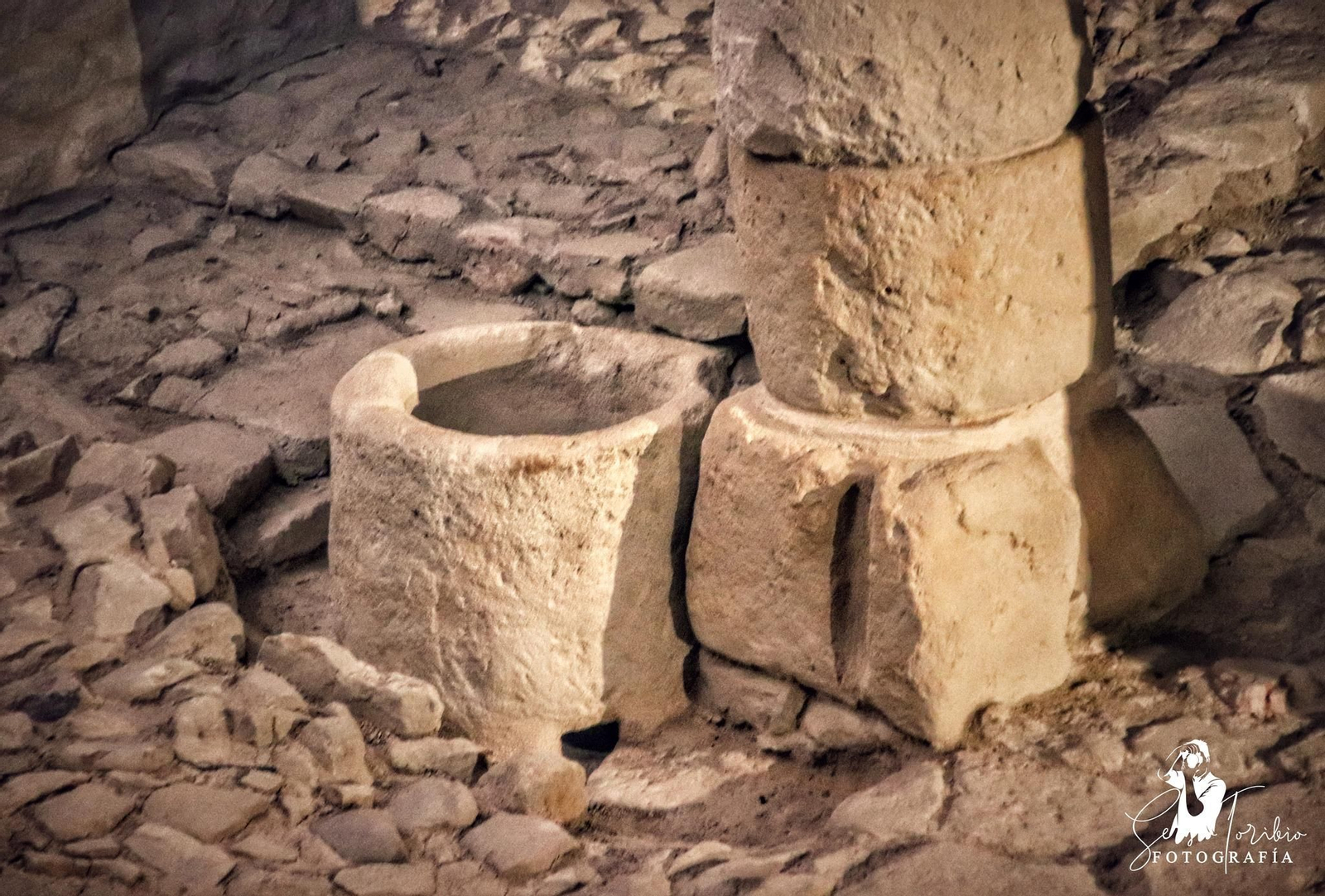 El interior de la Calderona de Porcuna.