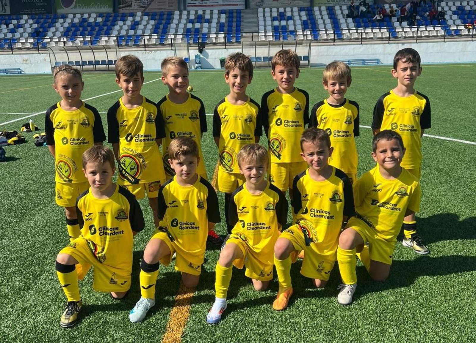 CF Ciudad de Linares, escuela de fútbol, valores y formación, en imágenes