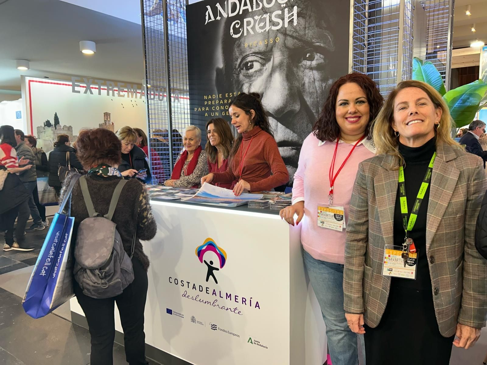 Responsables de Carboneras en Navartur.