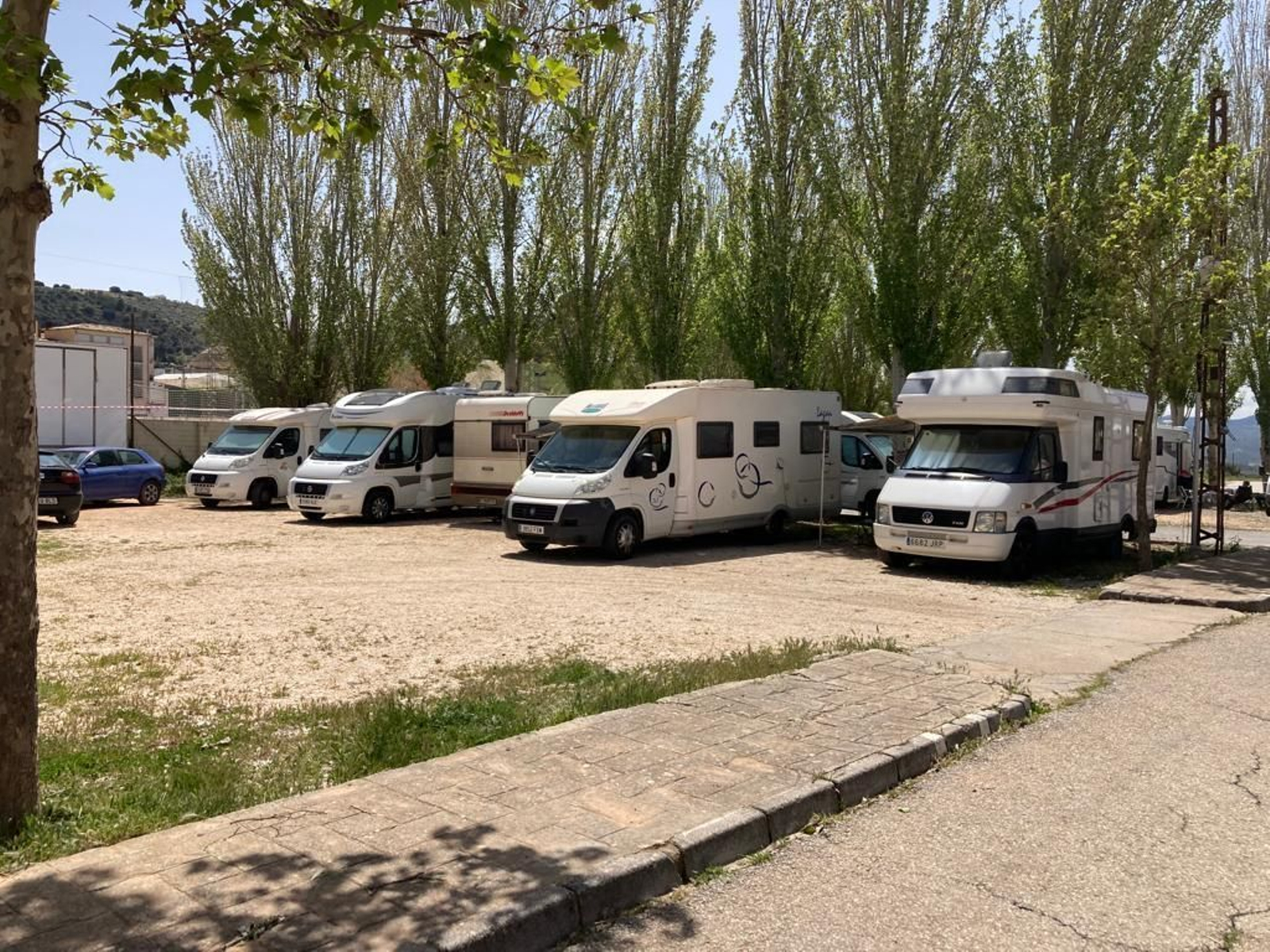 Montefrío (Granada), centro nacional de autocaravanas en el puente de mayo