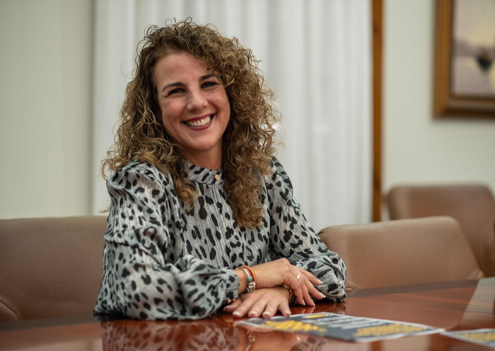 La concejala de Festejos, Yolanda Peña.