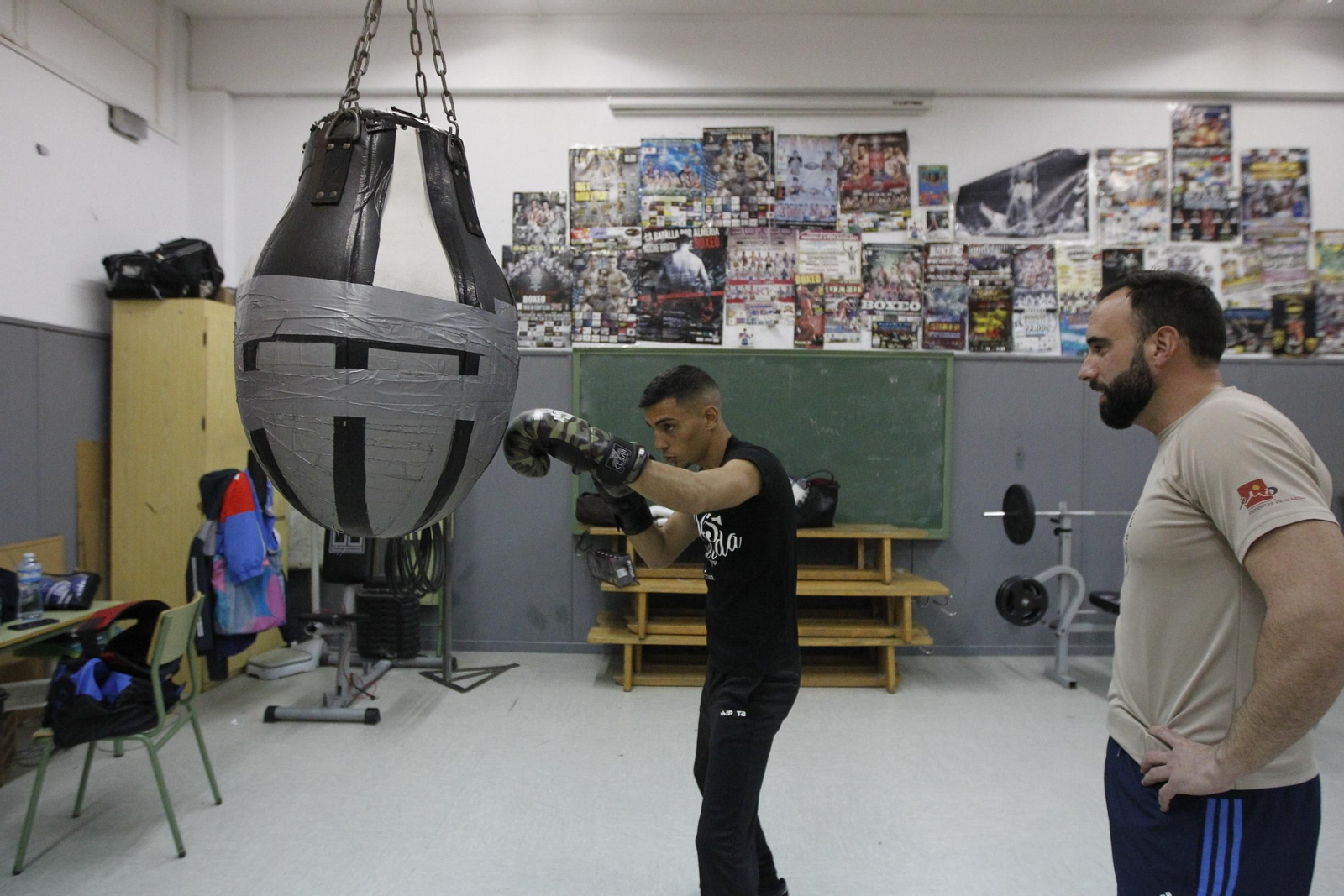 Fotogalería de un entrenamiento de Salvador Barón, el 'Rey Gitano'