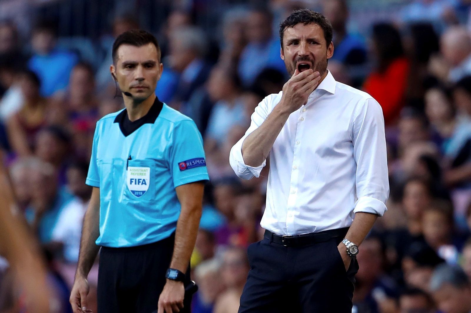 Las imágenes del Barcelona-PSV