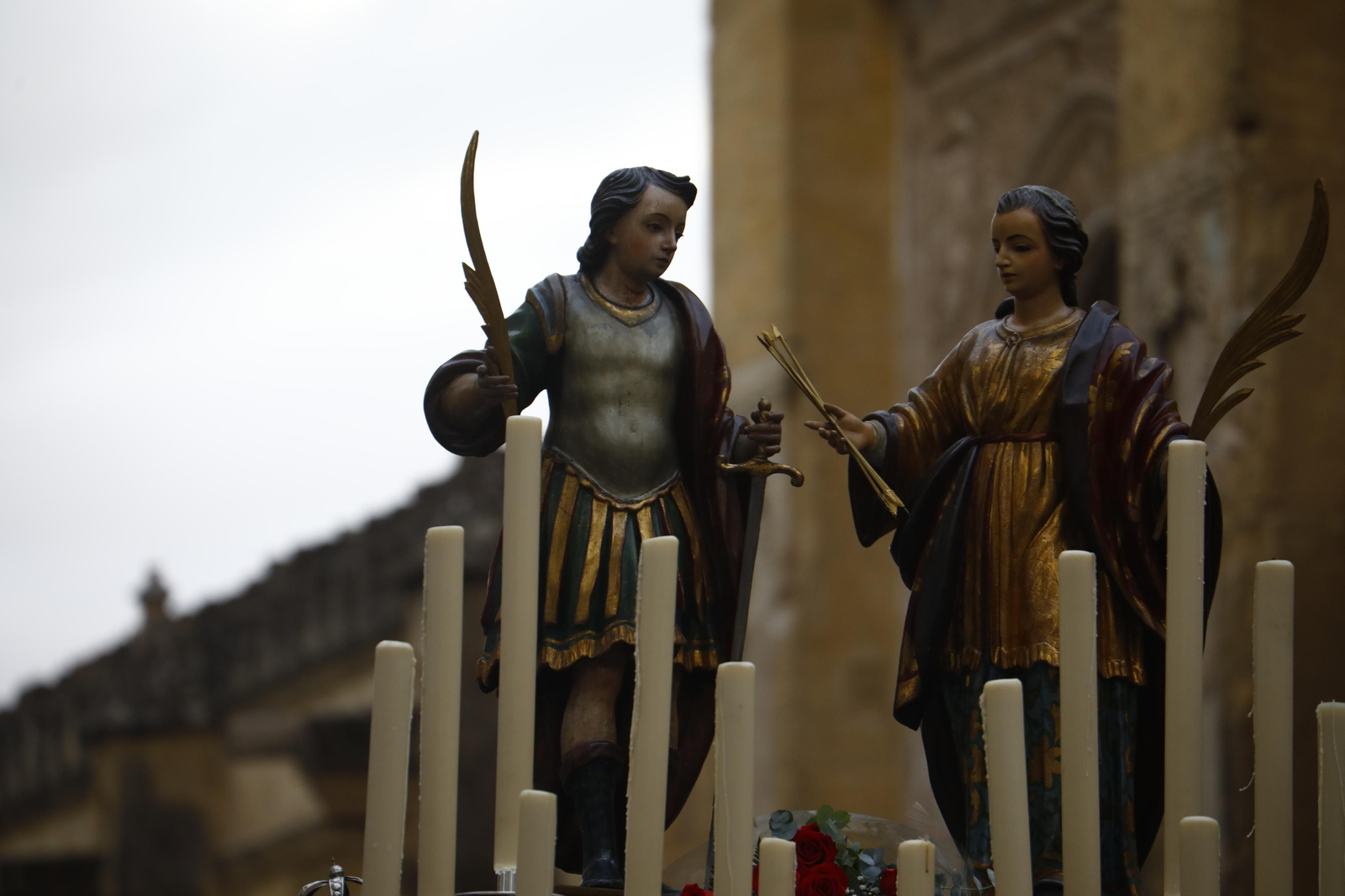 La peregrinación de los Santos Mártires de Córdoba, en imágenes