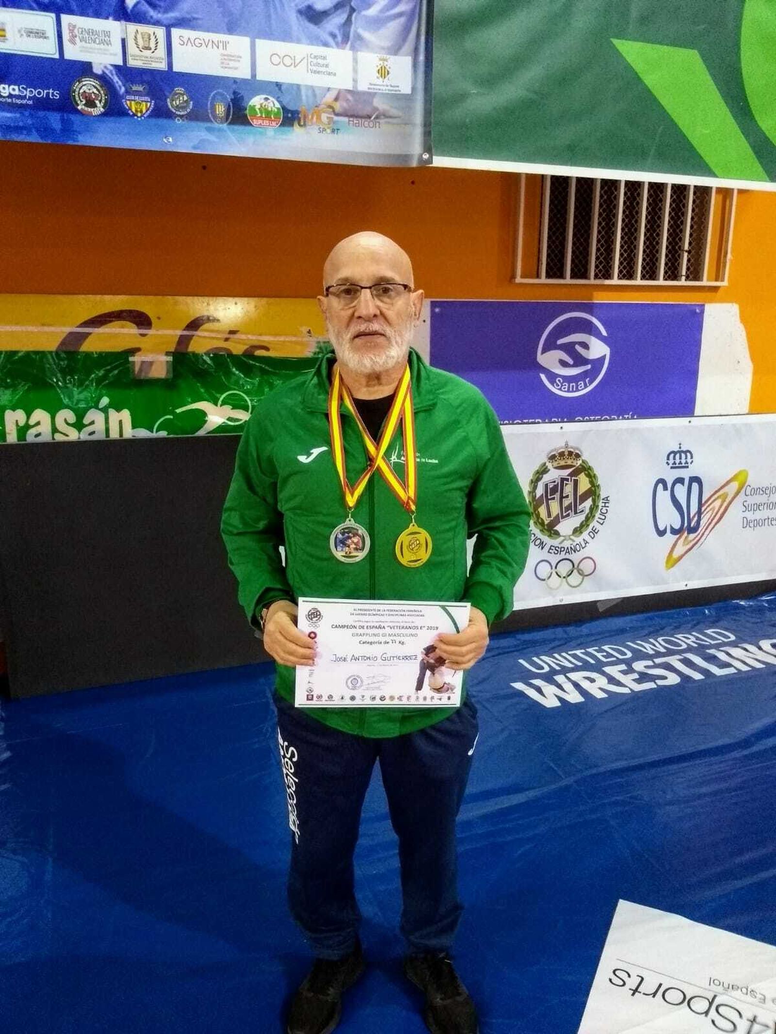 El granadino José Antonio Gutiérrez Moya, campeón de España