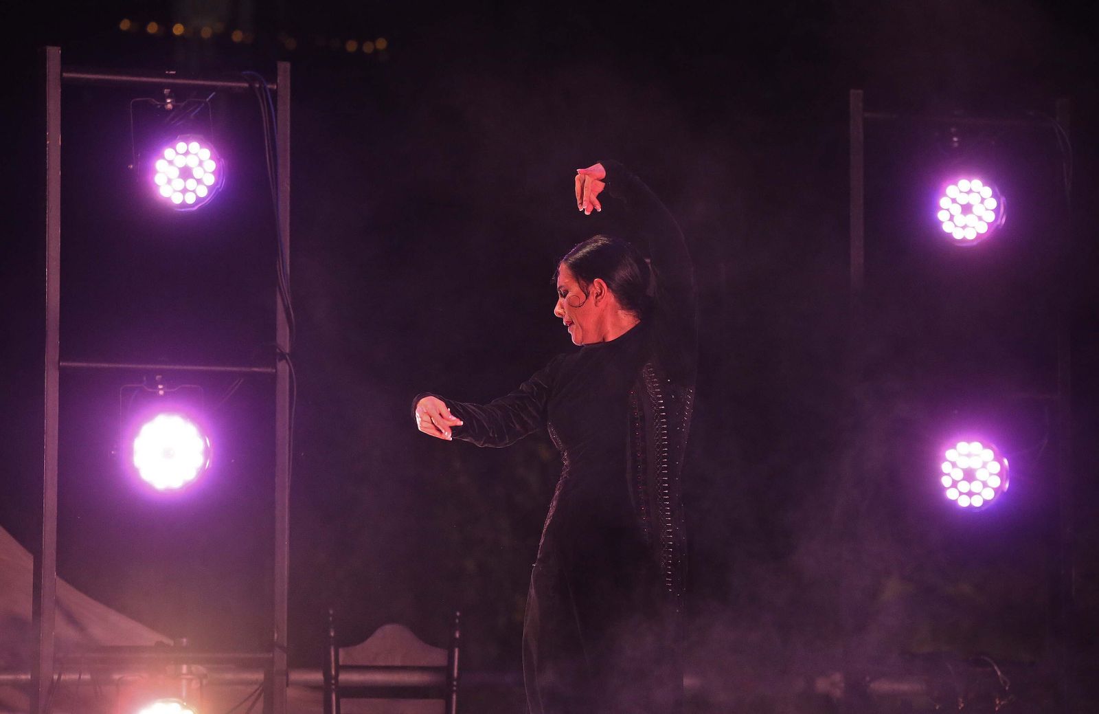 Fotos del espectáculo de Eva Yerbabuena en el IX Encuentro Internacional de guitarra Paco de Lucía