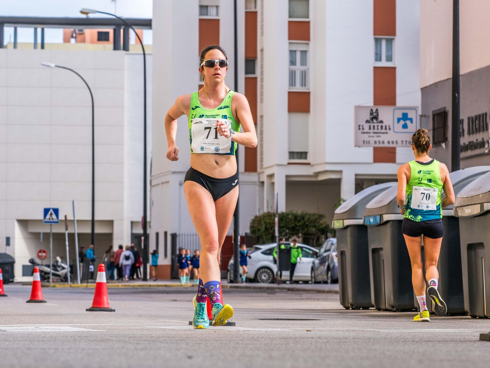 San Fernando acoge el Campeonato de Andalucía de Marcha en Ruta: las imágenes