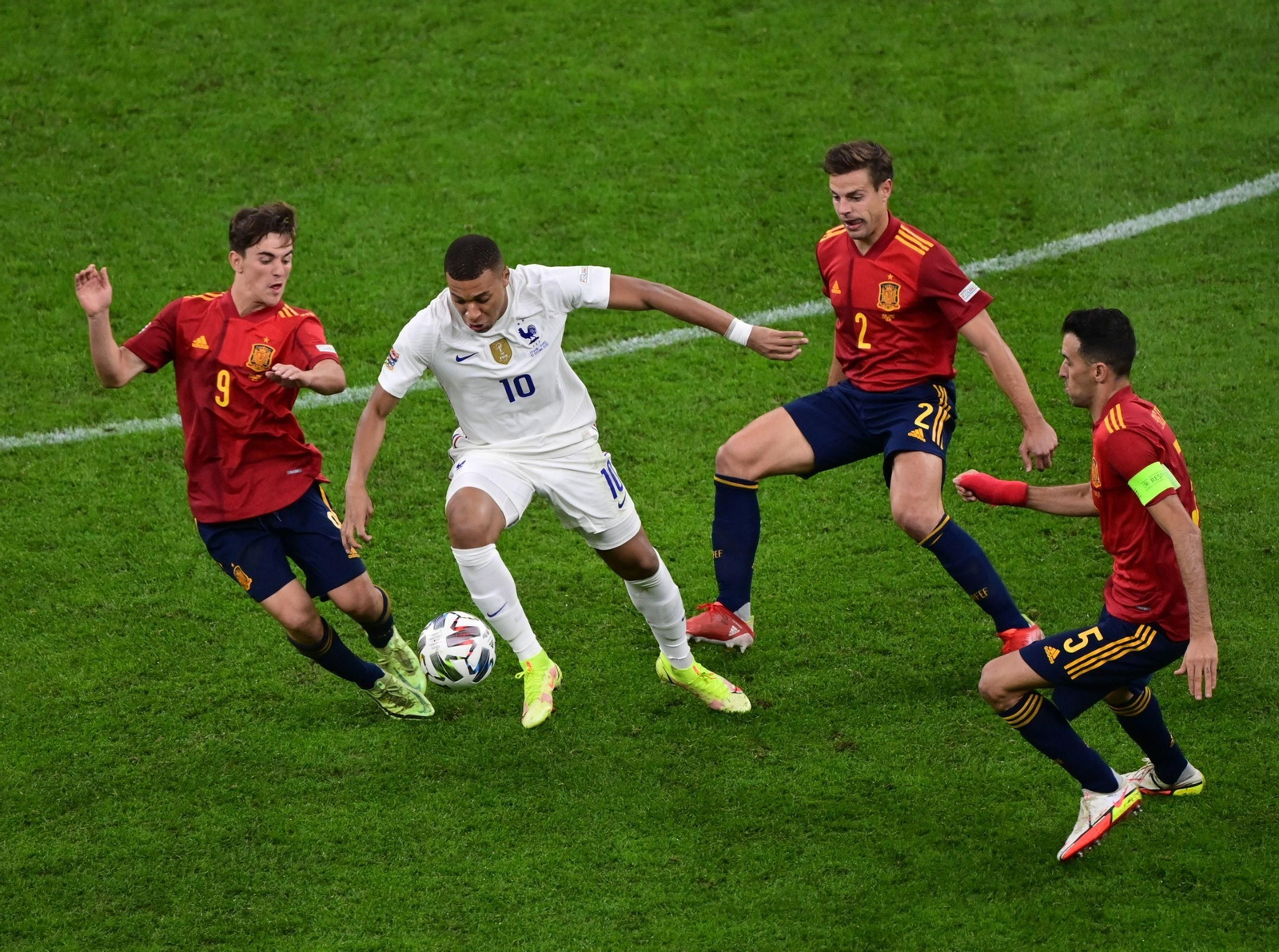 Las fotos del España-Francia, final de la Liga de Naciones
