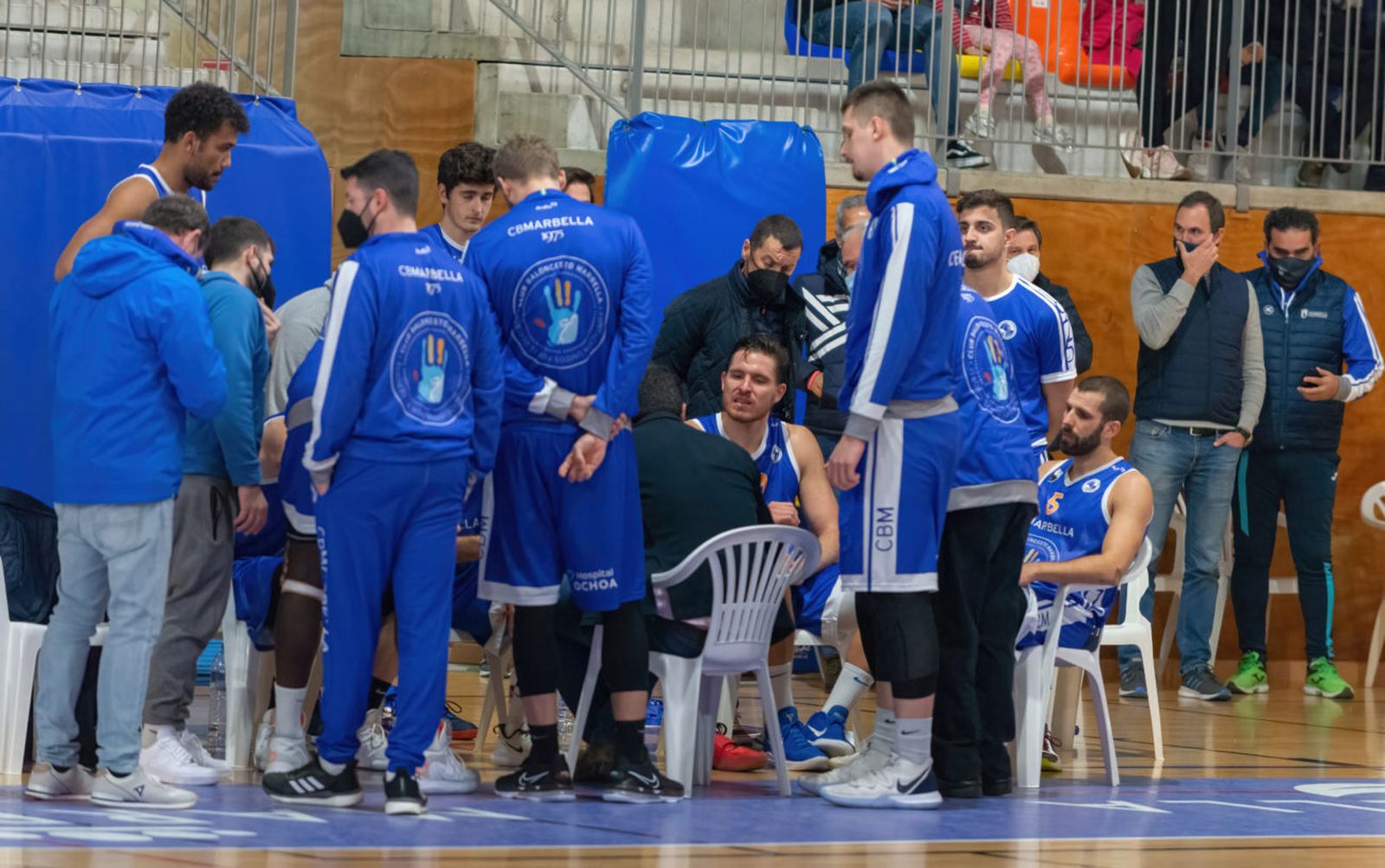 Imagen de un tiempo muerto de Rafa Piña.